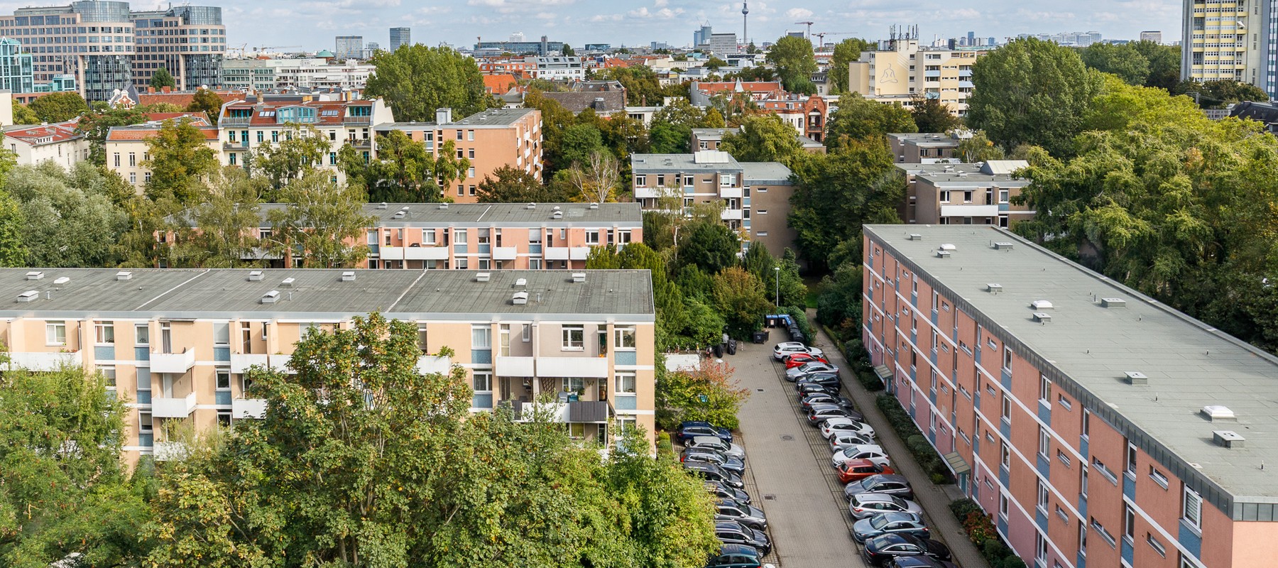 Weitblick auf die Stadtkulisse Weitblick auf die Stadtkulisse