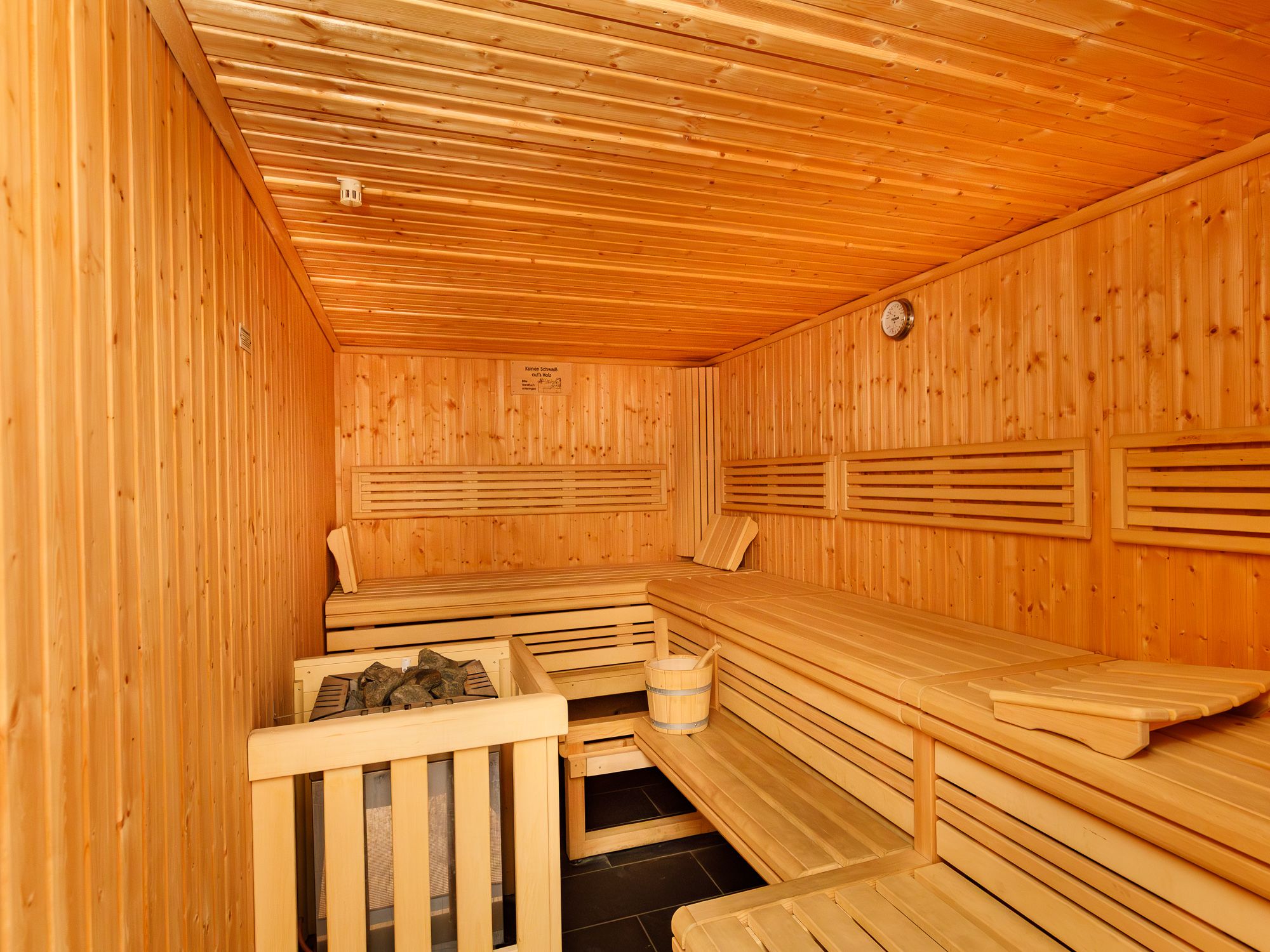 Finnische Dampfsauna 