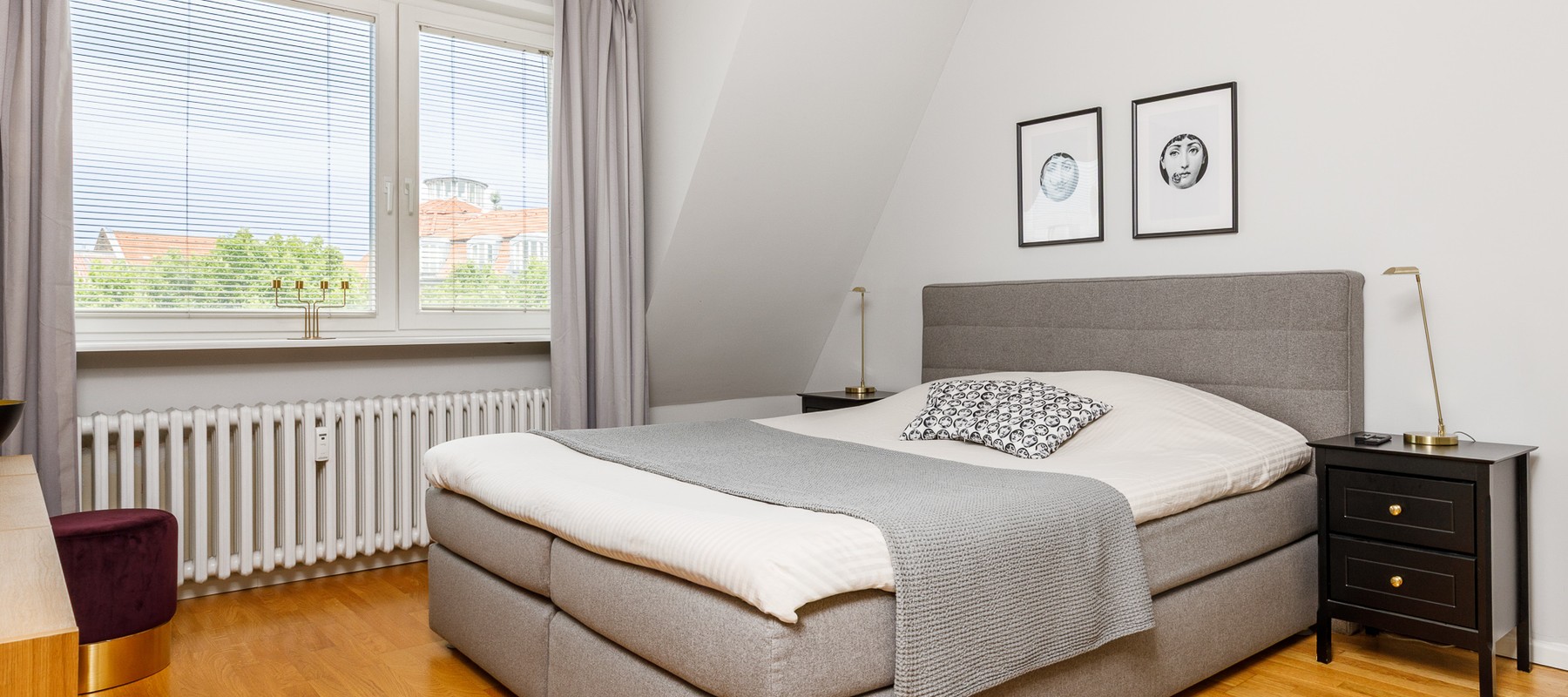 Hauptschlafzimmer mit hochwertiger Ausstattung Hauptschlafzimmer mit hochwertiger Ausstattung