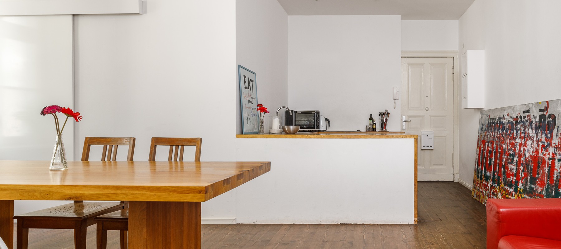 Offner Wohn- & Essbereich mit Küche Offner Wohn- & Essbereich mit Küche