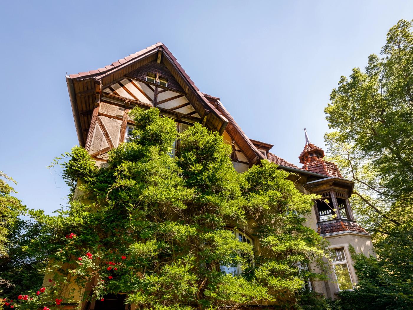 Traumhaftes Fachwerk-Haus in der Villenkolonie: Idyllisches Anwesen mit Baugrundstück & Ausbaupotenzial
