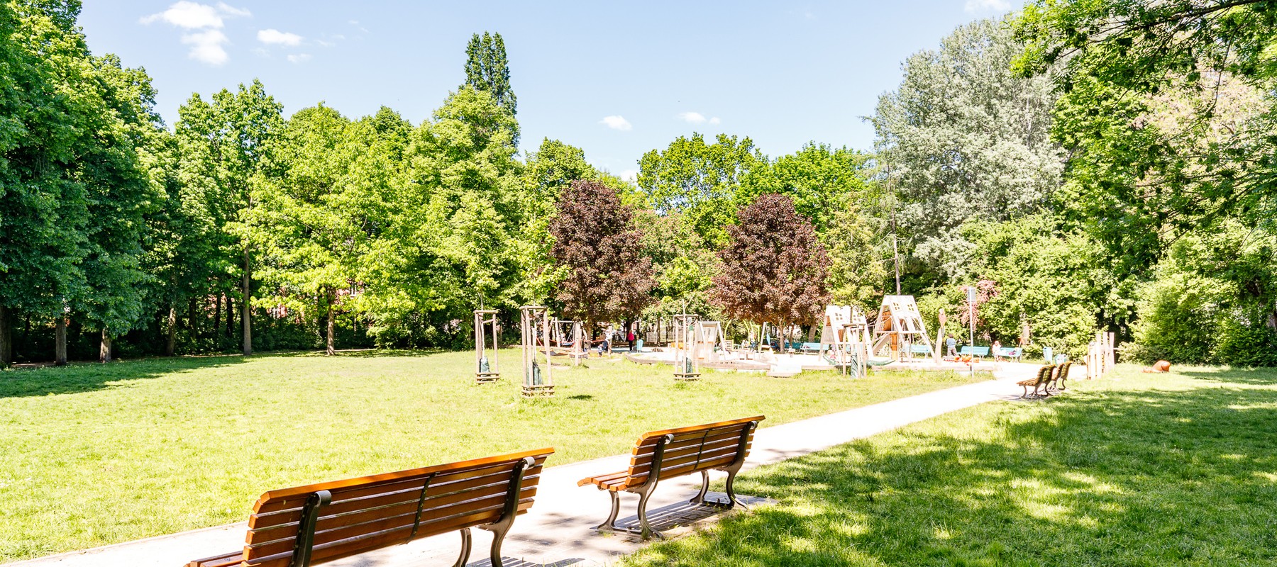 Ansicht der familienfreundlichen Nachbarschaft Ansicht der familienfreundlichen Nachbarschaft