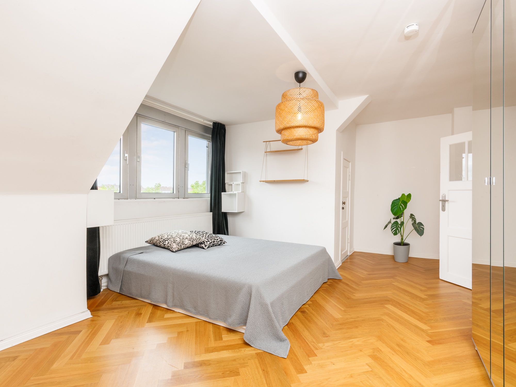 Master bedroom with wardrobe 