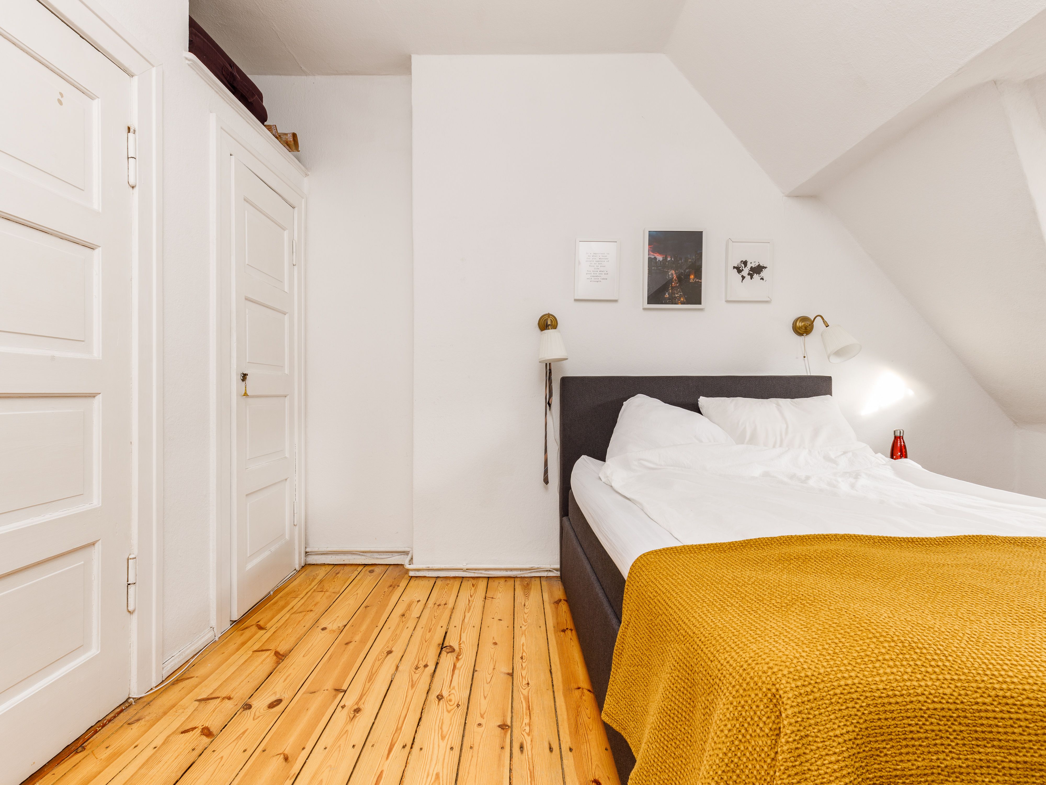 Gemütliches Schlafzimmer mit en suite Bad