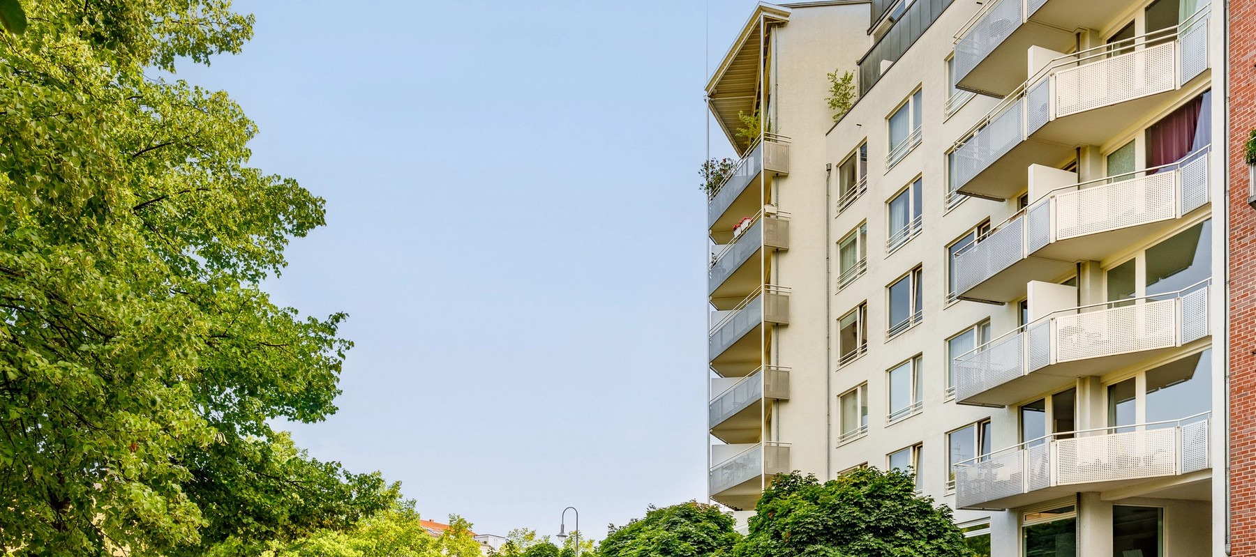 Ansicht des Mehrfamilienhauses Ansicht des Mehrfamilienhauses