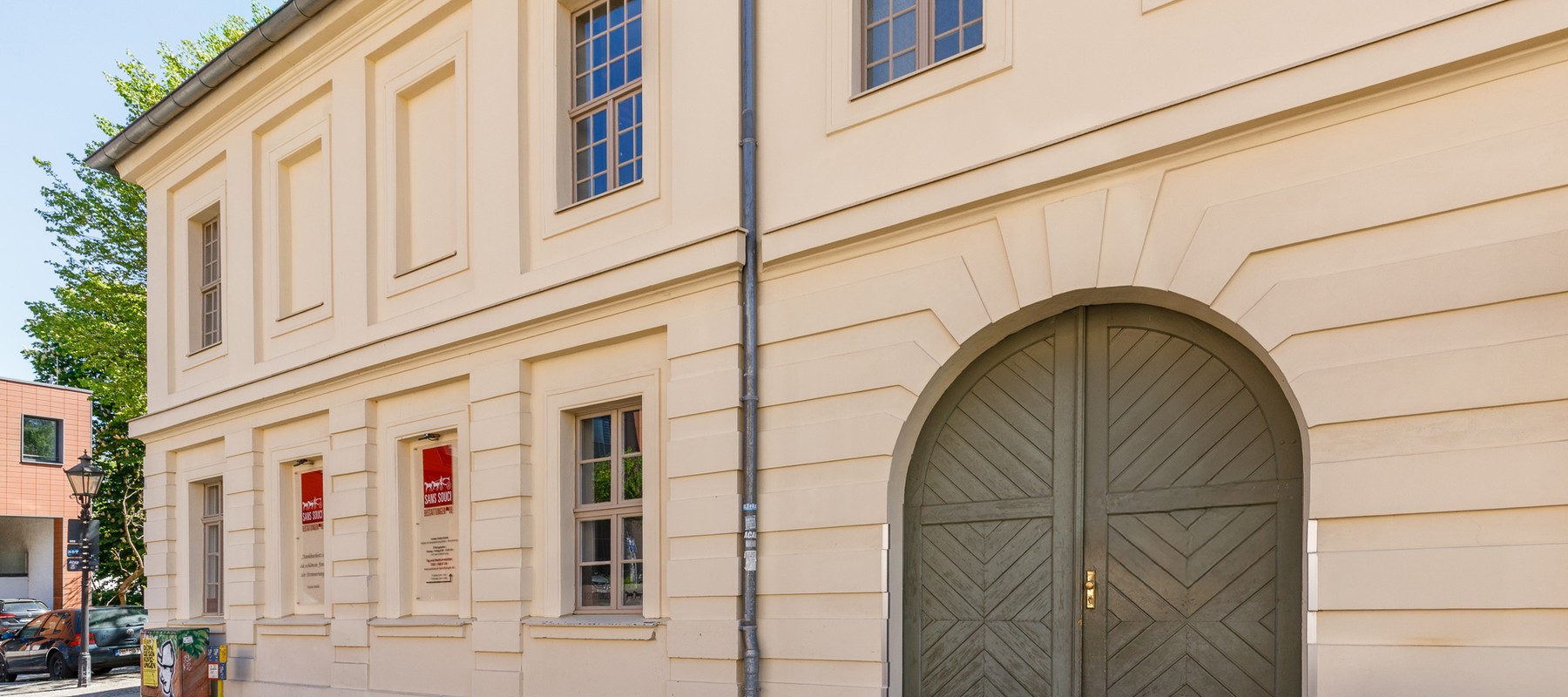 Historisches Gebäude der Petit Palais Des Gardes Historisches Gebäude der Petit Palais Des Gardes