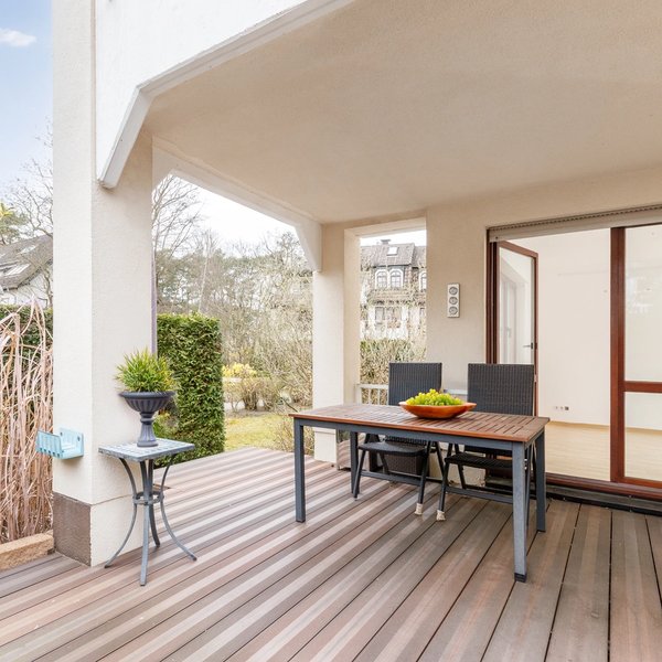 Terrace table chairs garden