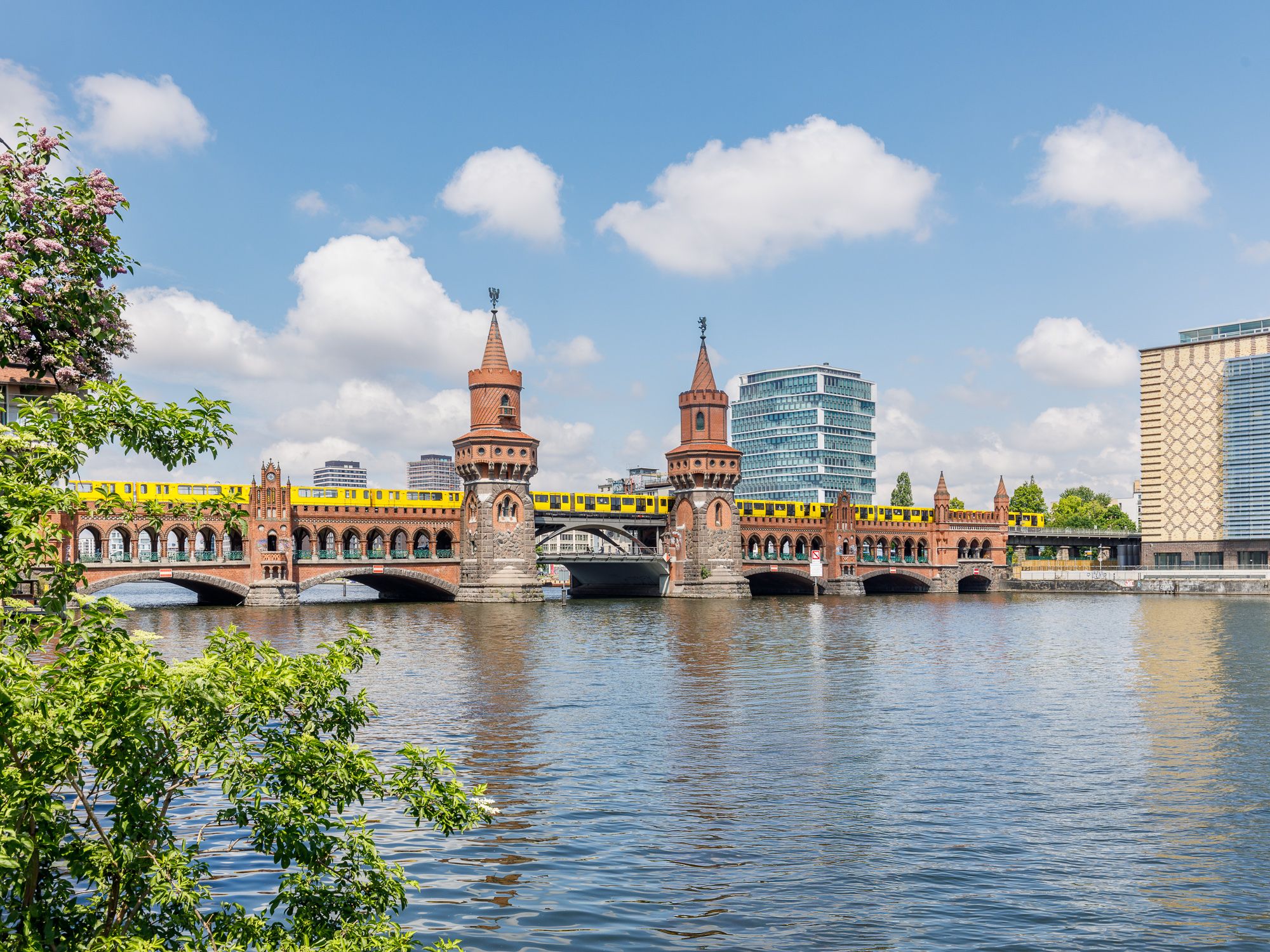 Blick auf die Oberbaumbrücke 