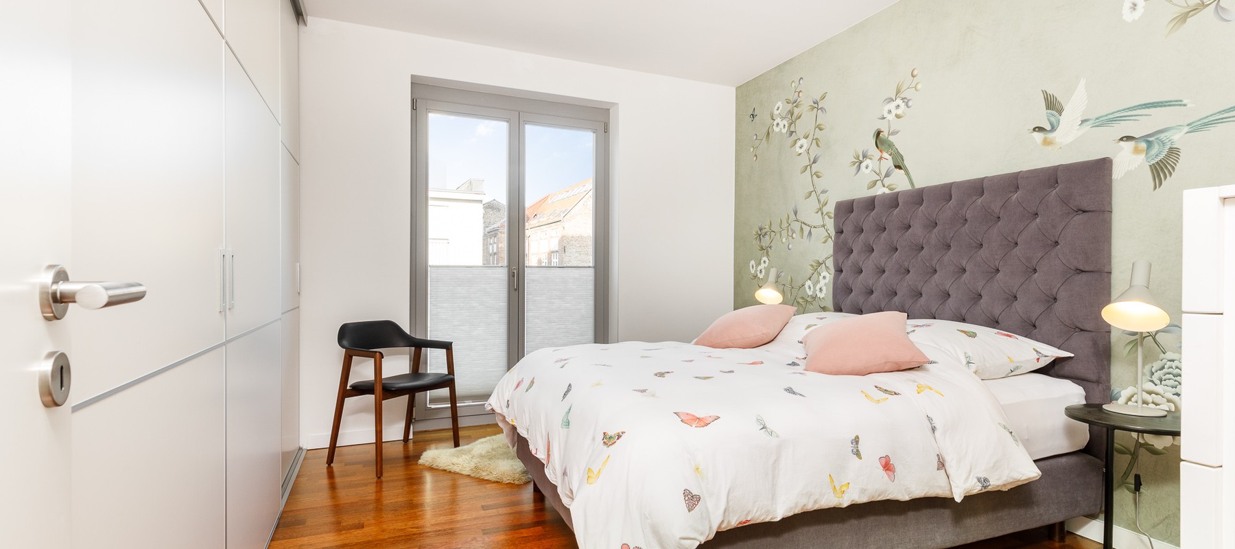 Schlafzimmer zum ruhigen Innenhof Schlafzimmer zum ruhigen Innenhof