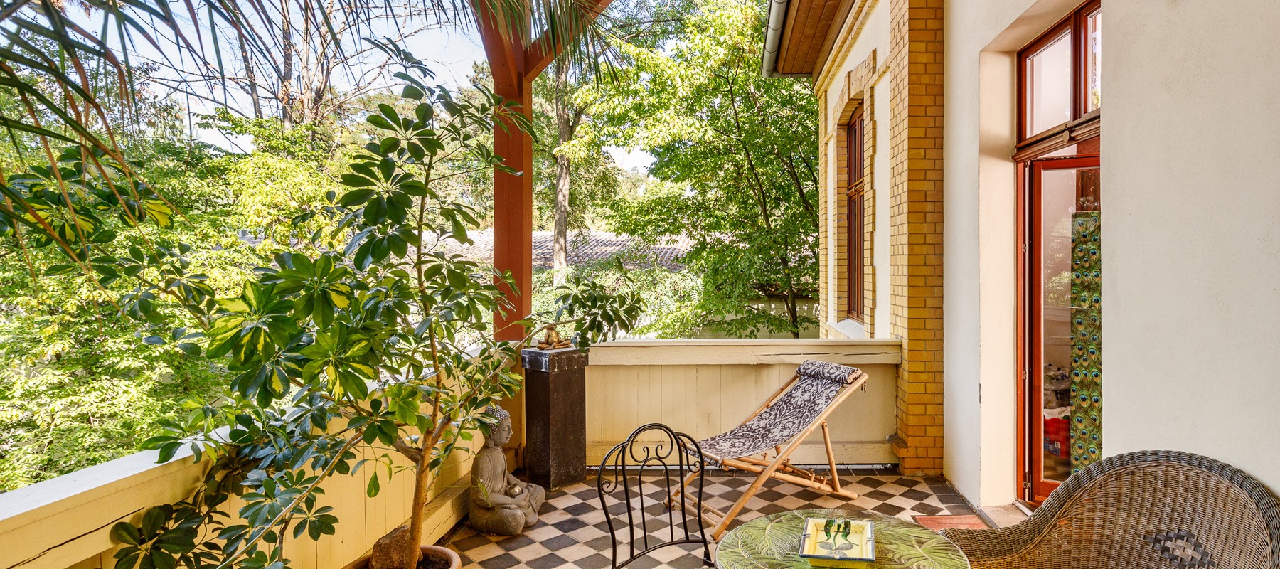 Herrlicher Balkon mit schönem Ausblick Herrlicher Balkon mit schönem Ausblick