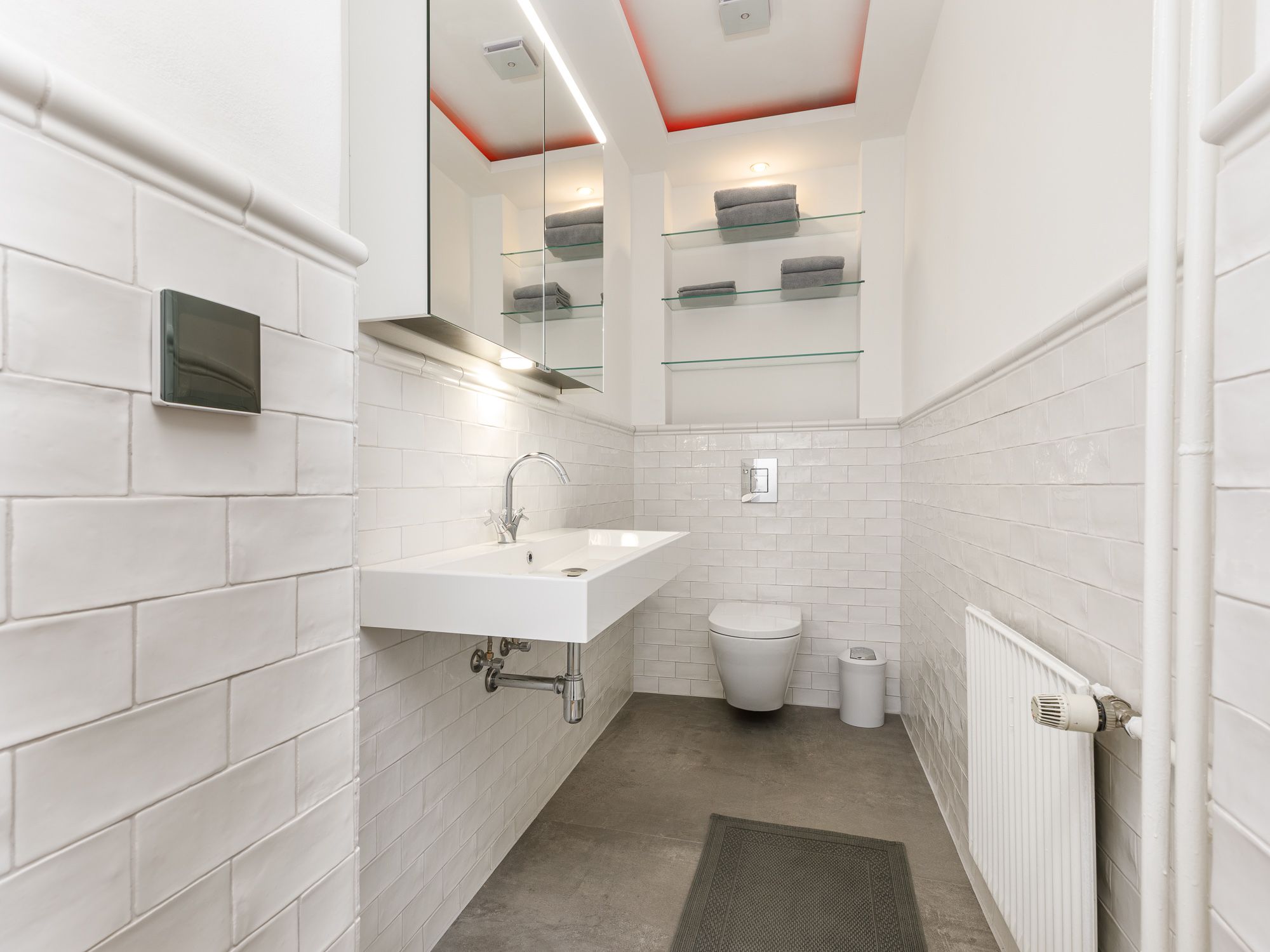 Modernes Gäste-WC