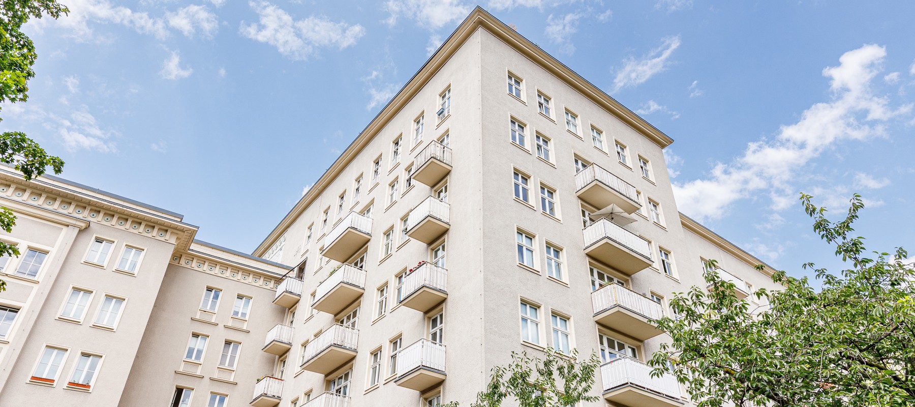 Ansicht der "Stalin-Bauten" am Frankfurter Tor Ansicht der "Stalin-Bauten" am Frankfurter Tor