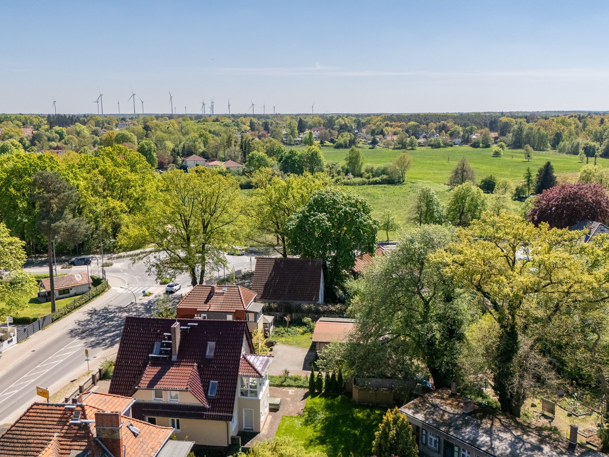 Ansicht der Nachbarschafts