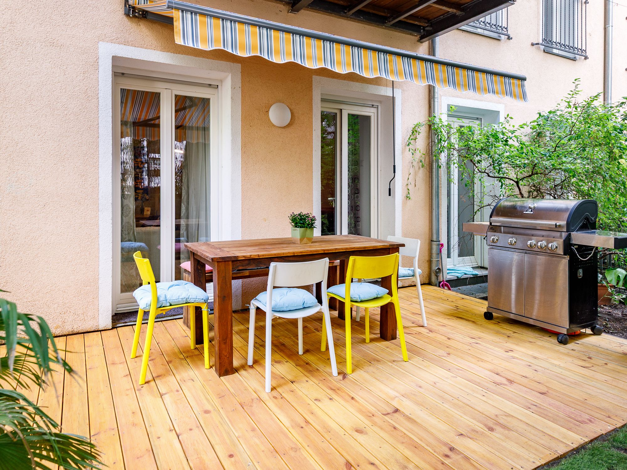 Private Garterterrasse im 2. Innenhof 