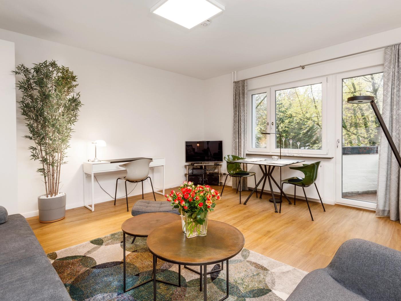 Ruhiges City-Apartment in zentraler Lage nahe Prager Platz mit charmantem Wohnkomfort