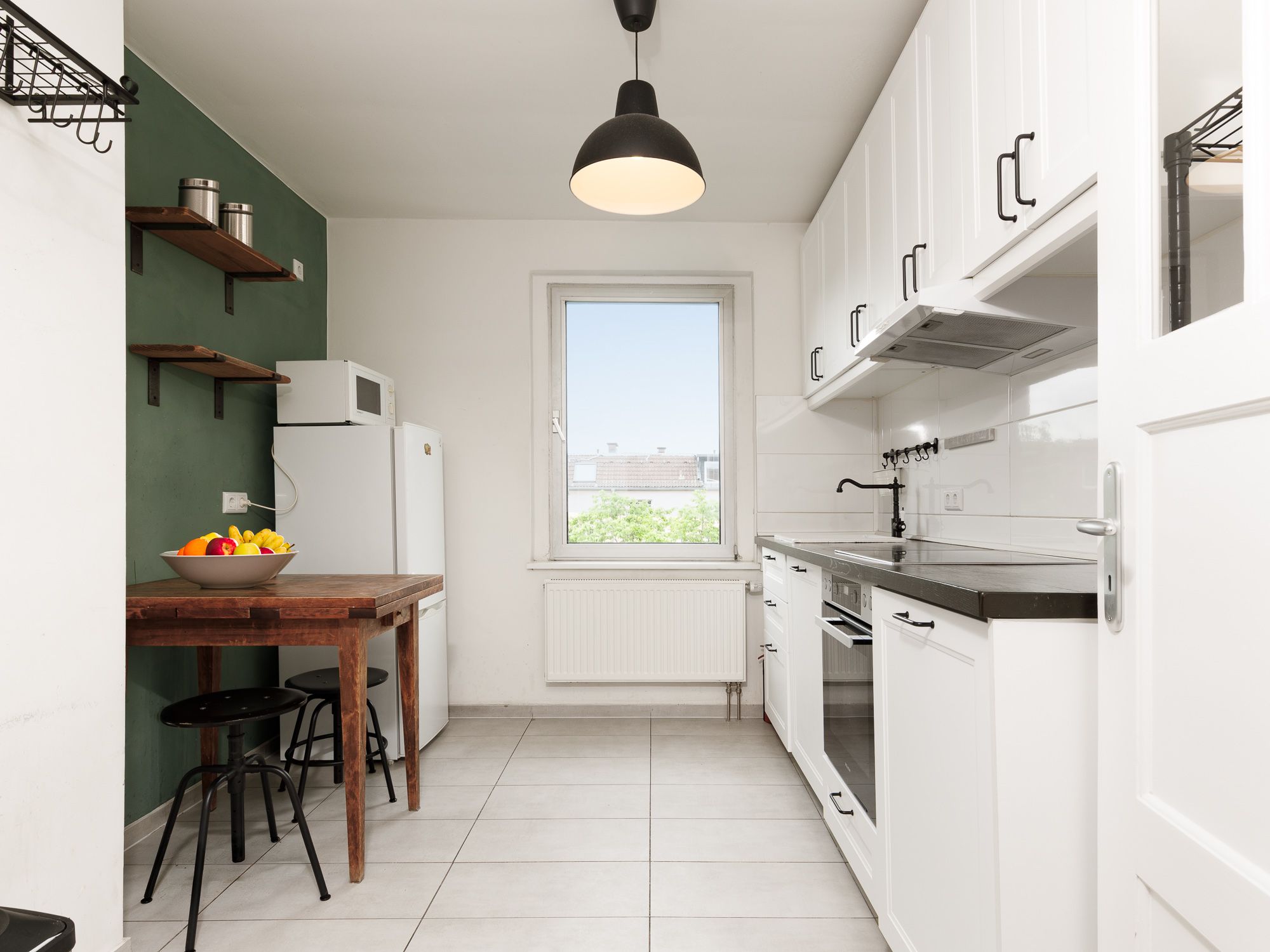 Modern kitchen with appliances 
