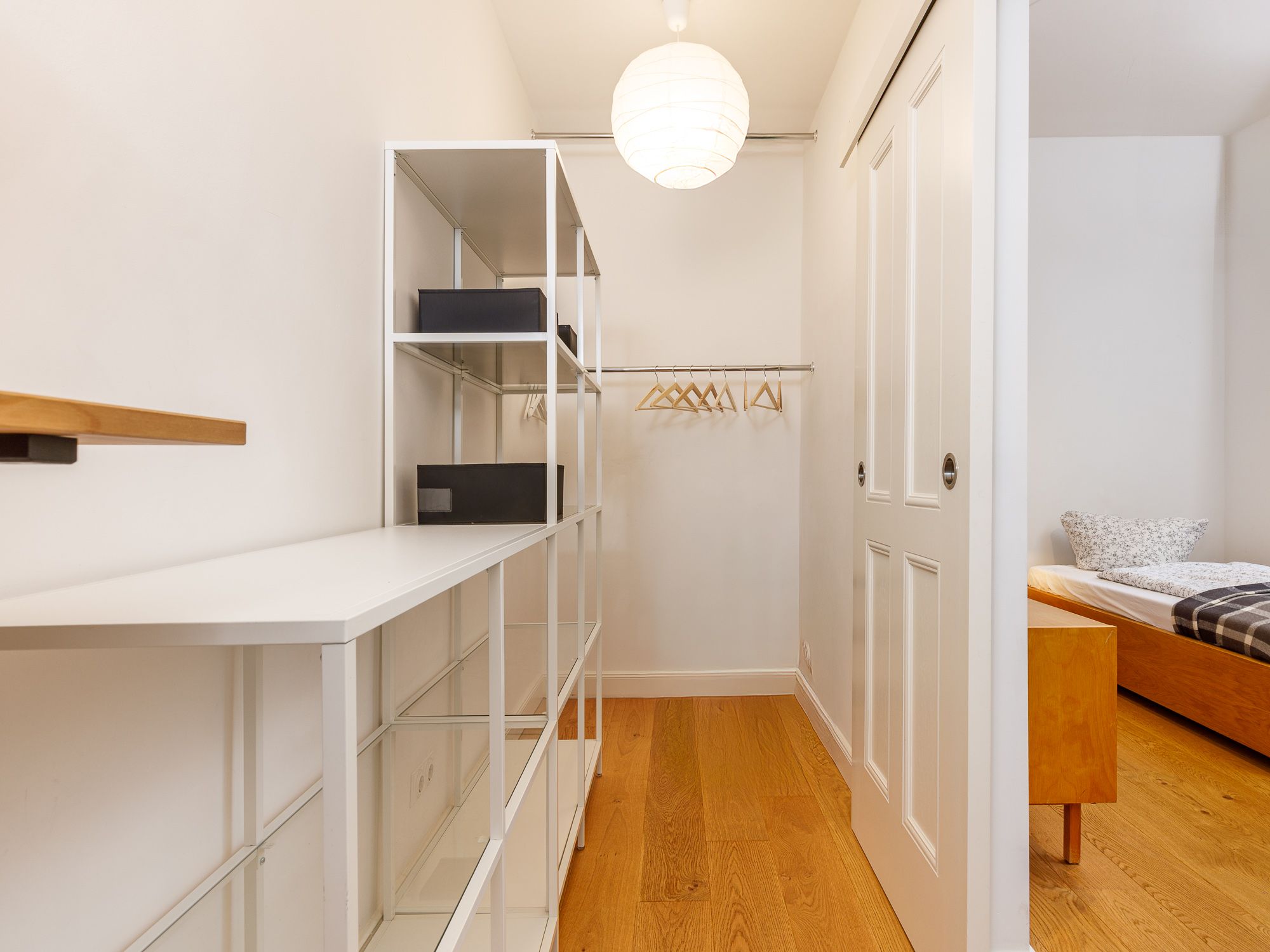 Großzügiger Ankleidebereich 