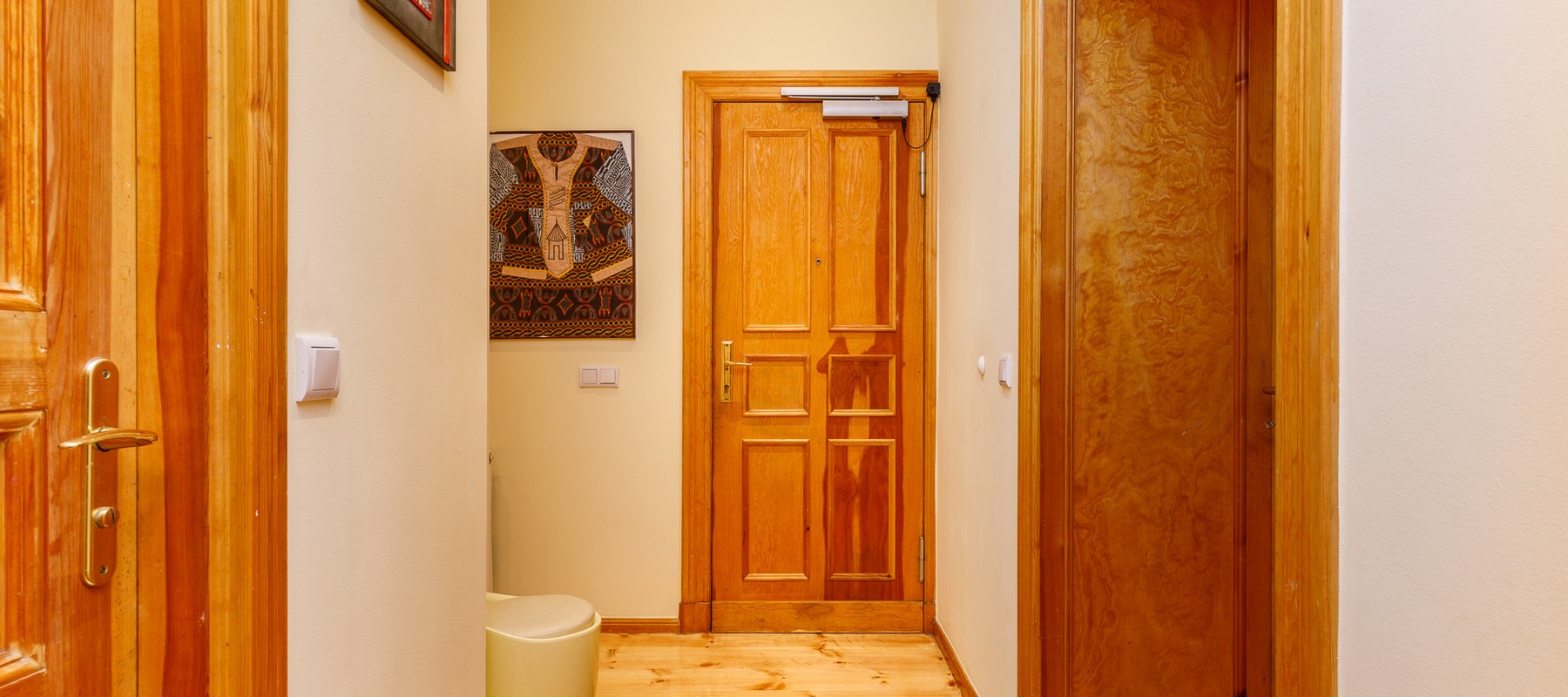 Eingangsbereich mit Dielenfußboden Eingangsbereich mit Dielenfußboden