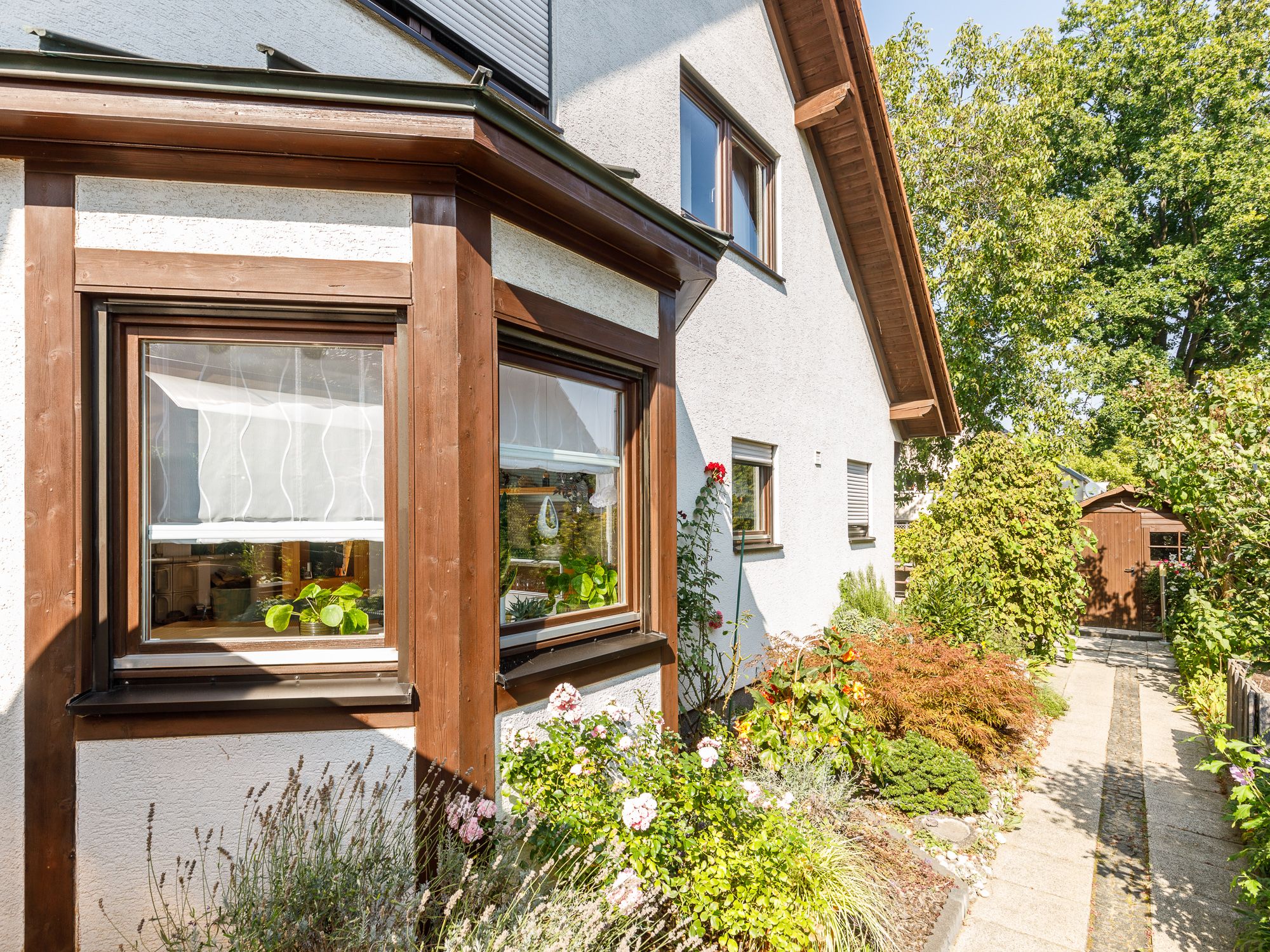 Doppelhaushälfte auf ruhigem Hammergrundstück 