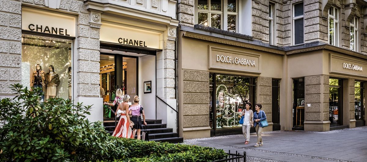 Ku'damm in Berlin Charlottenburg