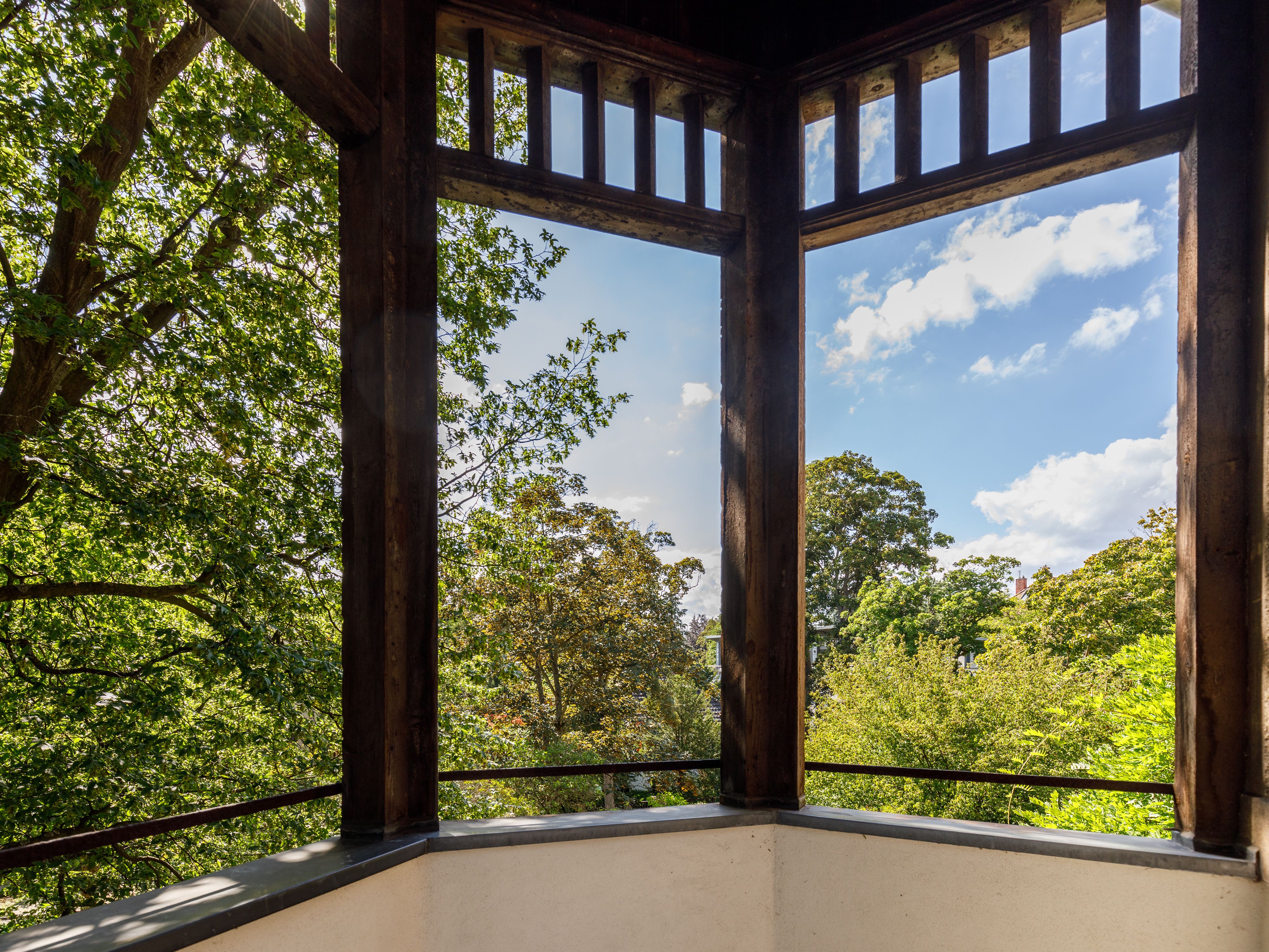 Historischer Erker mit Weitblick
