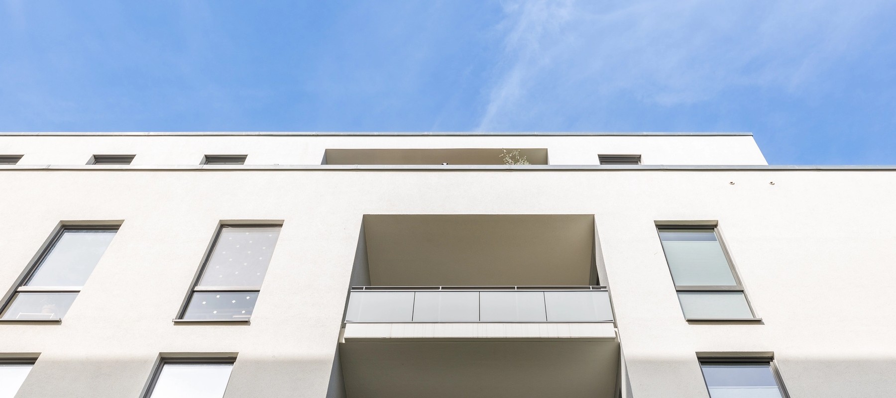 Ansicht von der Fassade des Hauses Ansicht von der Fassade des Hauses