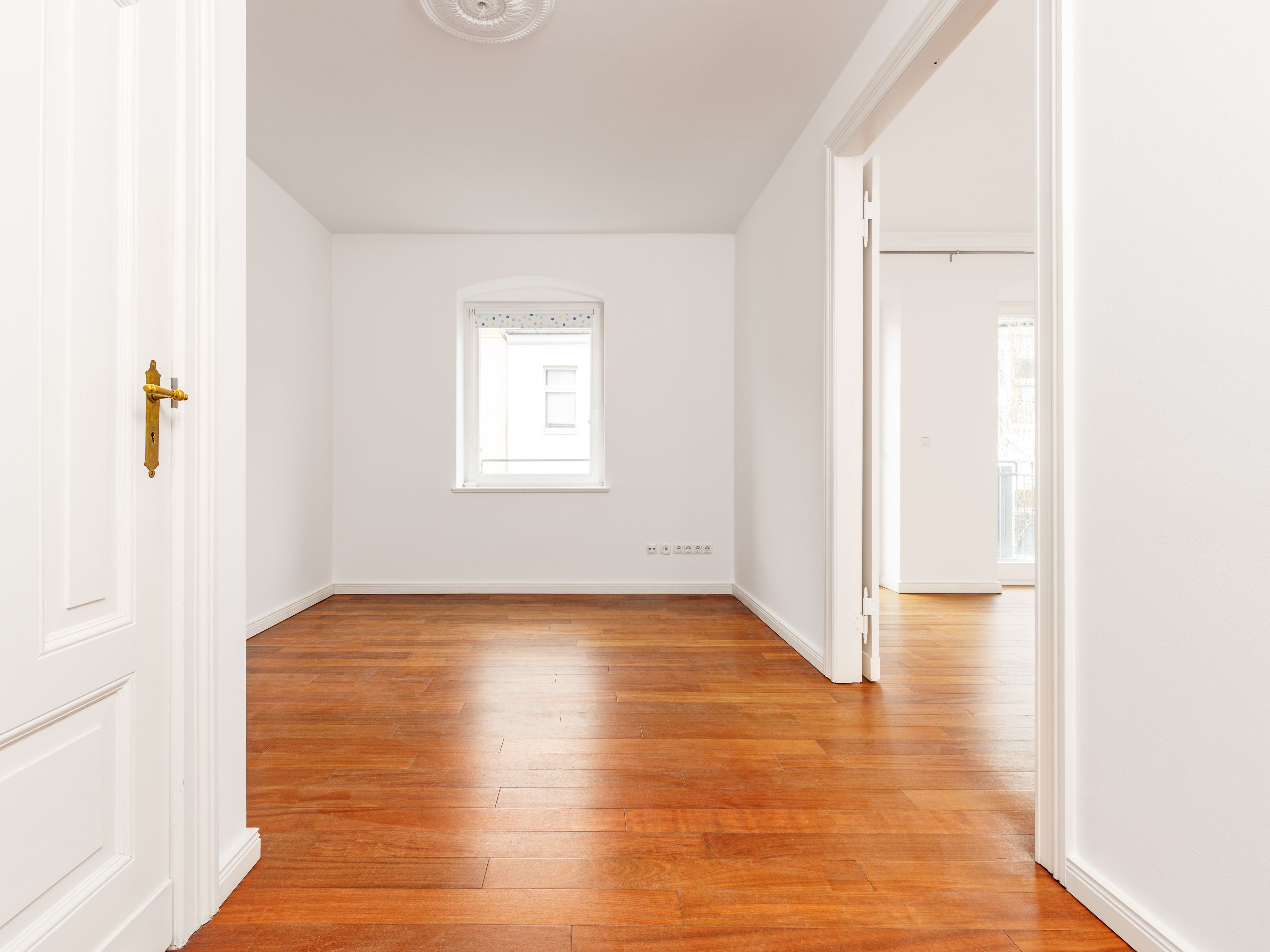 Schlafzimmer zum ruhigen Innenhof 