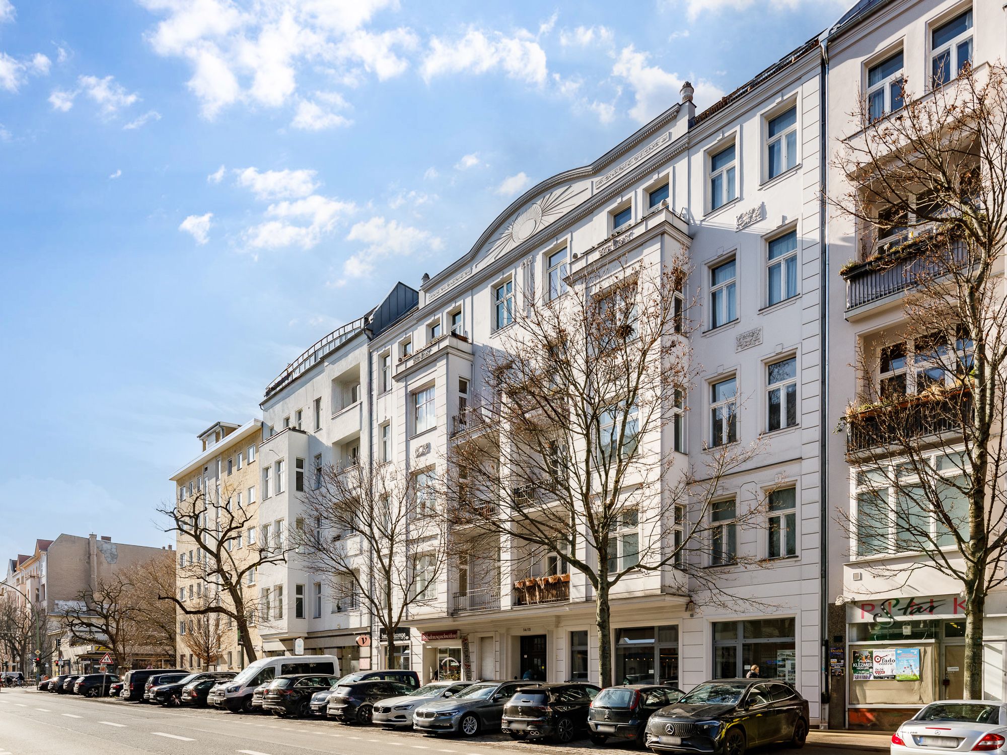 Historisches Gebäude-Ensemble in West-Berlin 