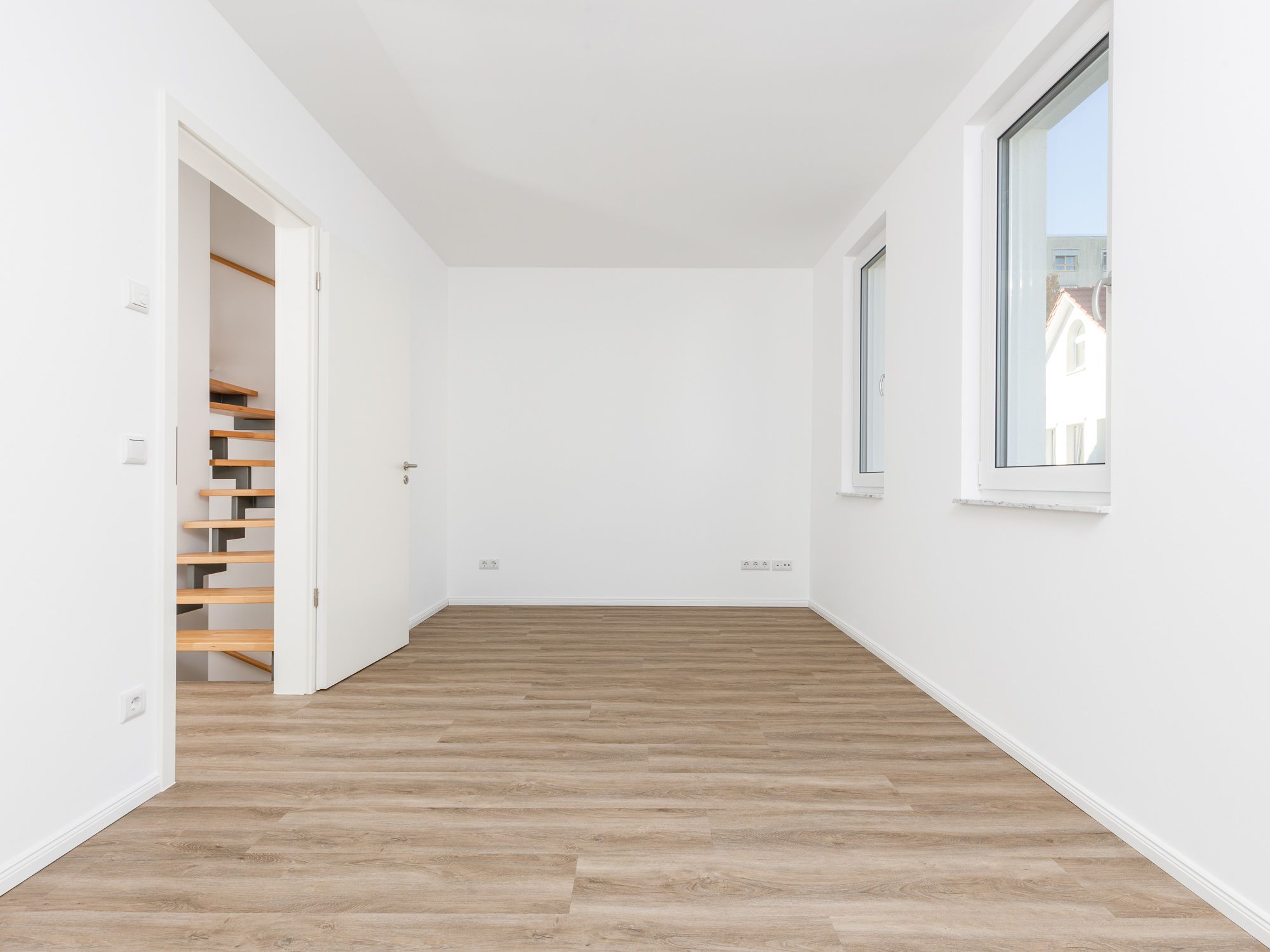 Separates Arbeitszimmer im Obergeschoss