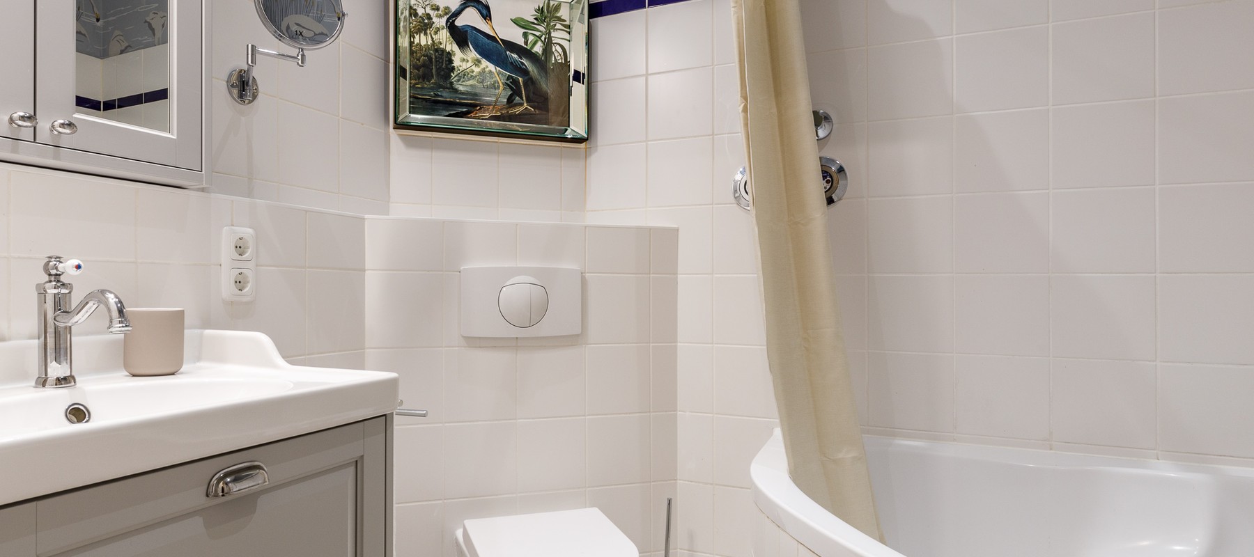 Wannenbad mit neuen Armaturen von Grohe Wannenbad mit neuen Armaturen von Grohe