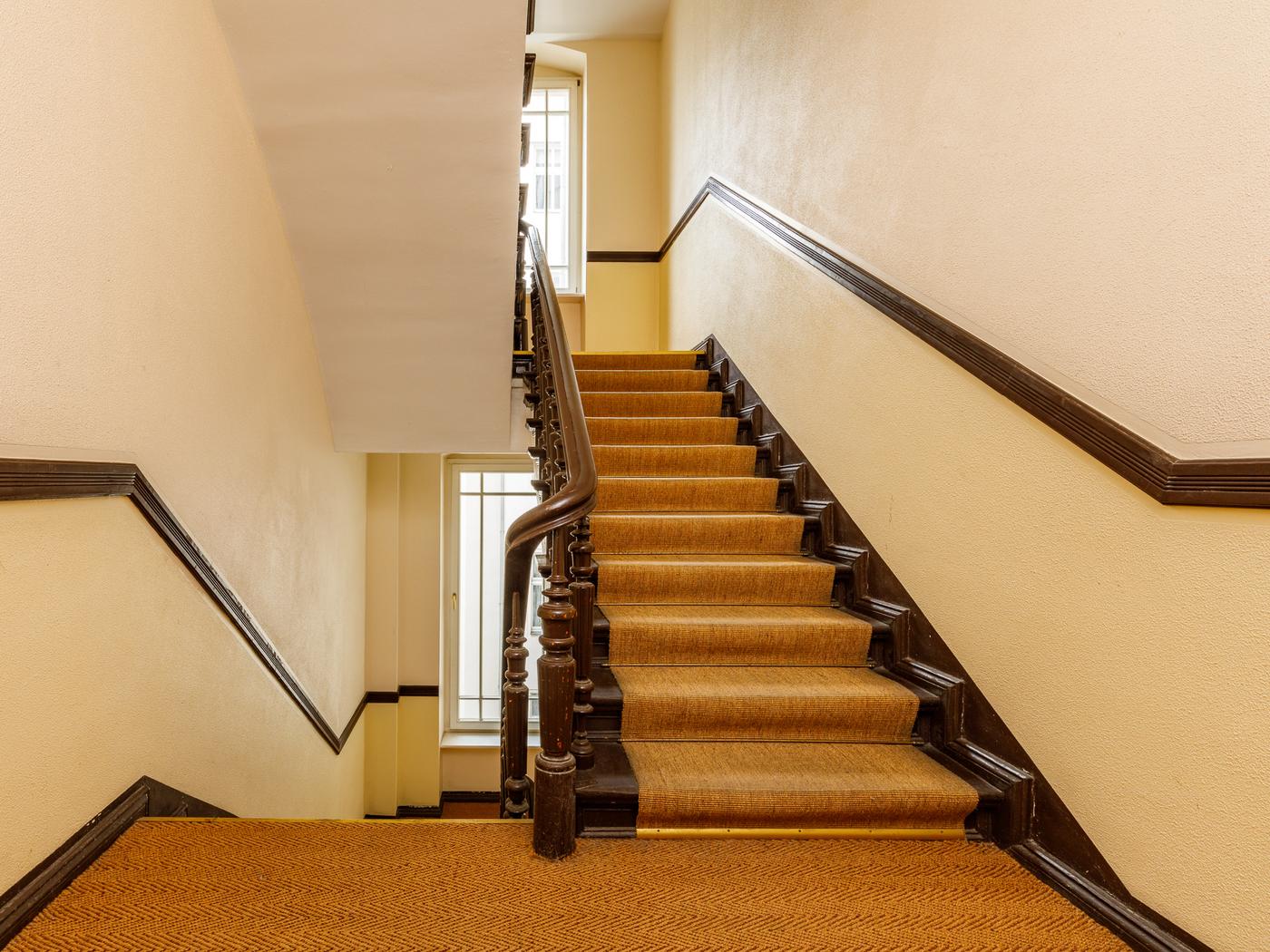 Sehr gepflegtes Treppenhaus Sehr gepflegtes Treppenhaus