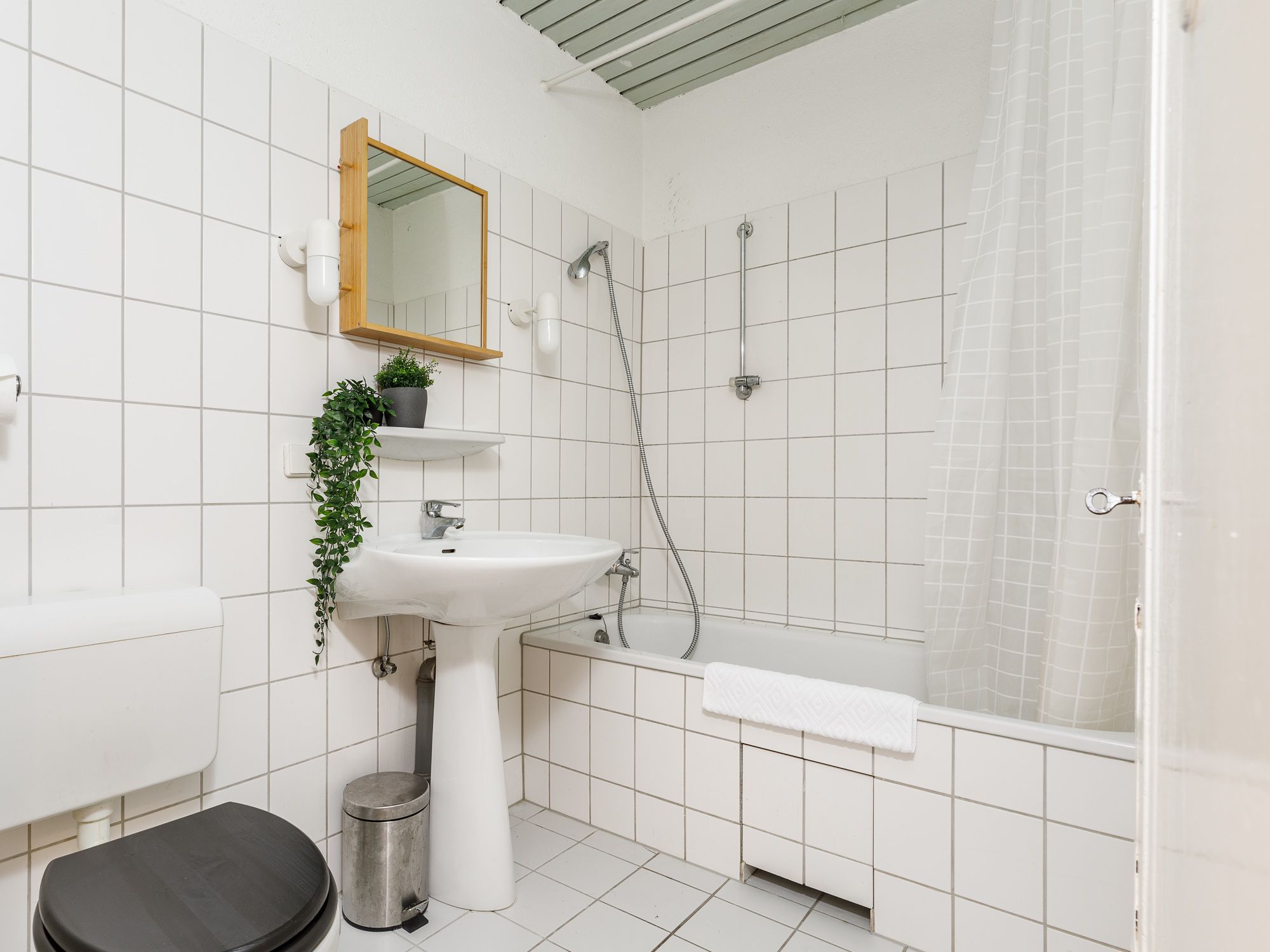 Innenliegendes Wannenbad