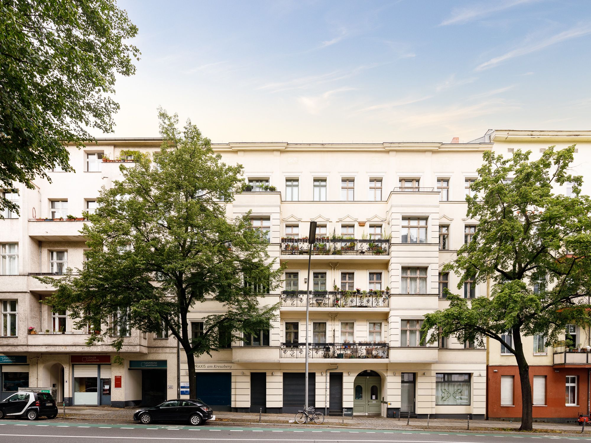 Gepflegter Jugendstil-Altbau im Bergmannkiez 