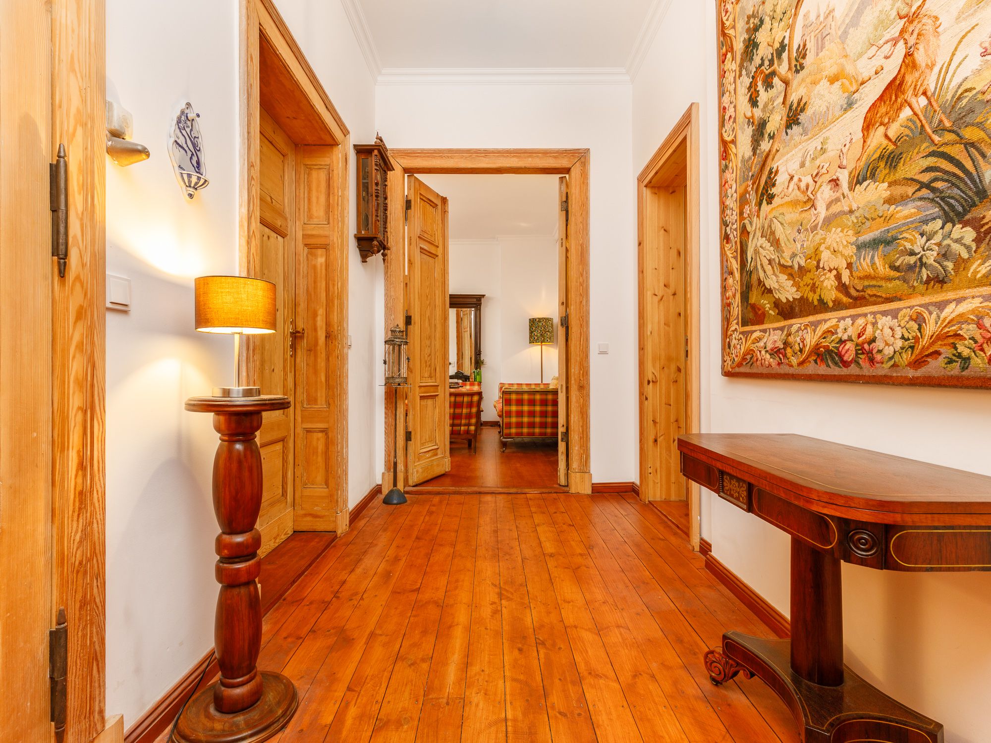 Eingangsbereich mit stilvollem Ambiente und einladender Atmosphäre