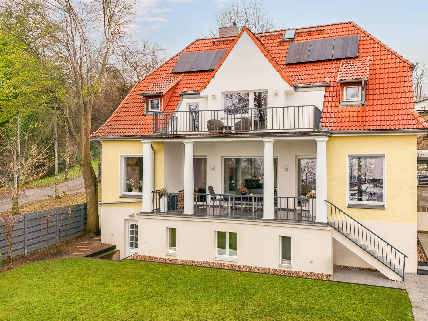 Rückansicht des Hauses Rückansicht des Hauses