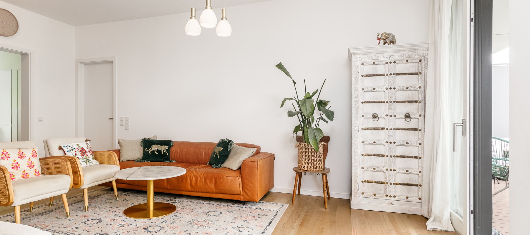 Wohnzimmer mit großer Terrasse Wohnzimmer mit großer Terrasse