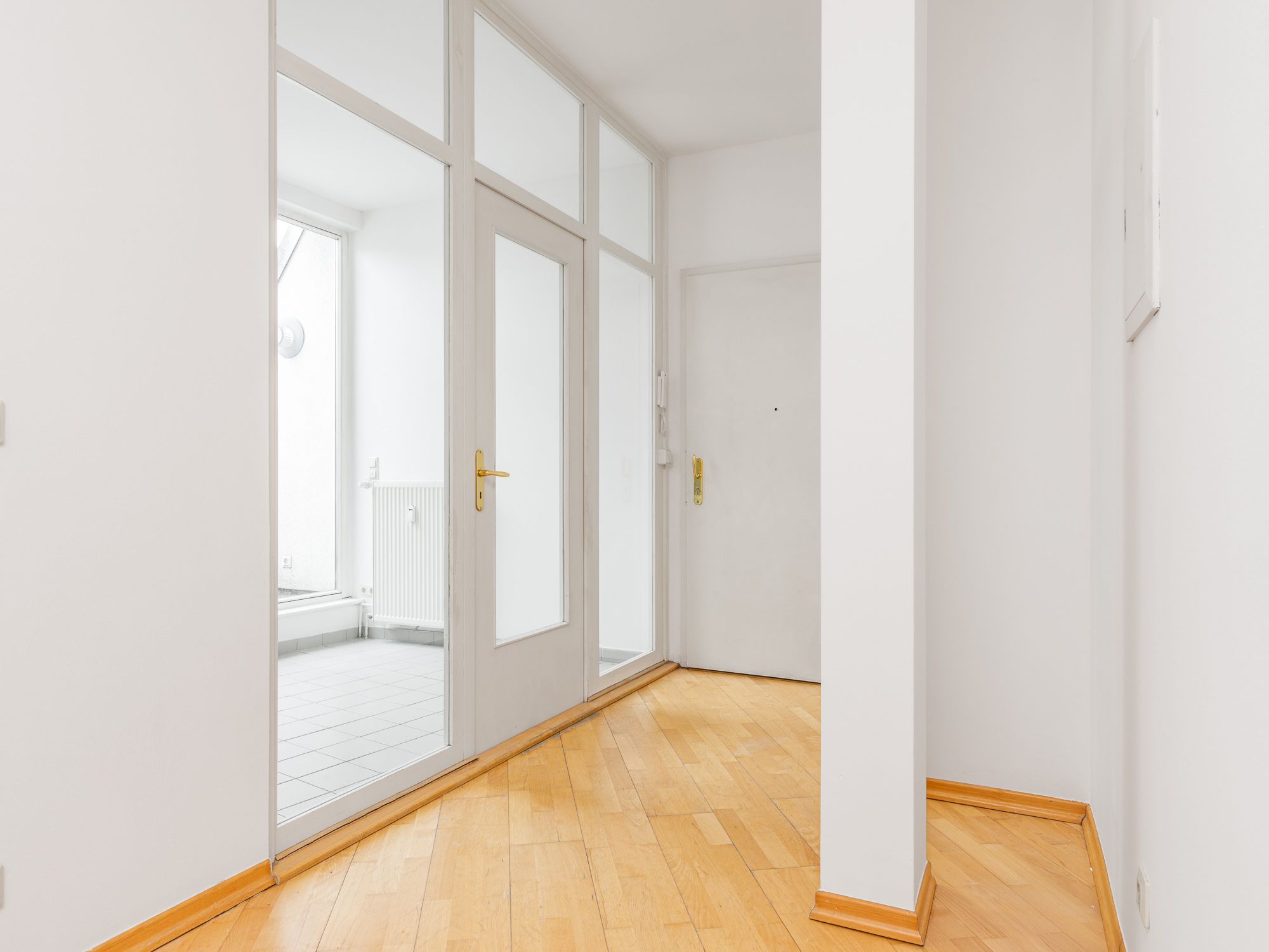 Eingangsbereich zur Wohnung 