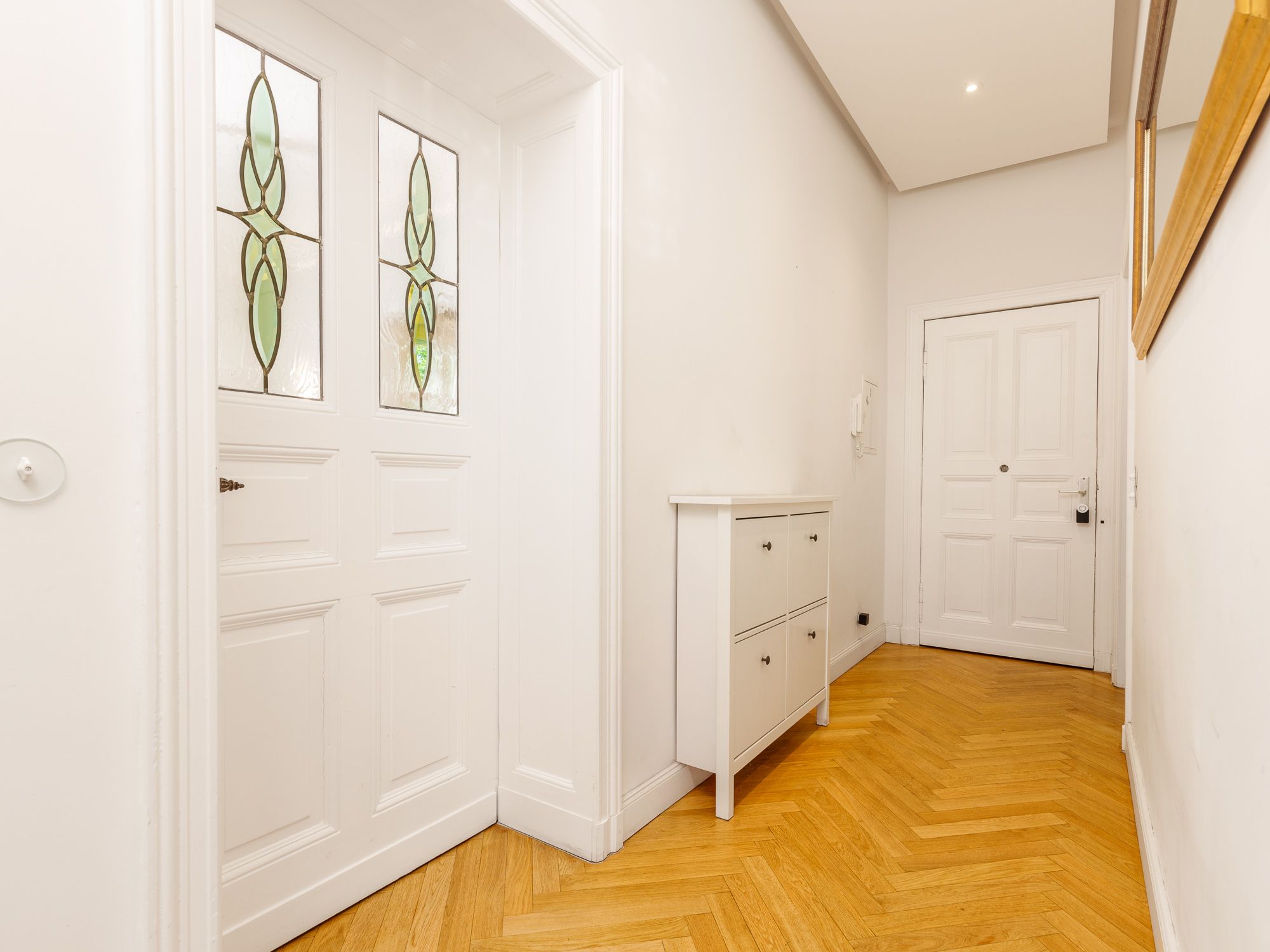 Eingangsbereich mit Videogegensprechanlange 