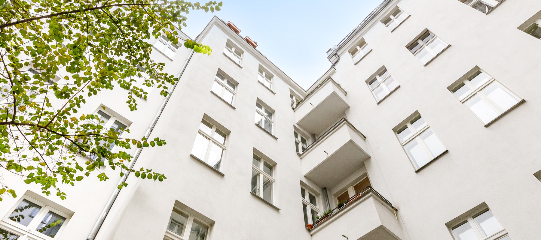 Ansicht des Hinterhauses Ansicht des Hinterhauses