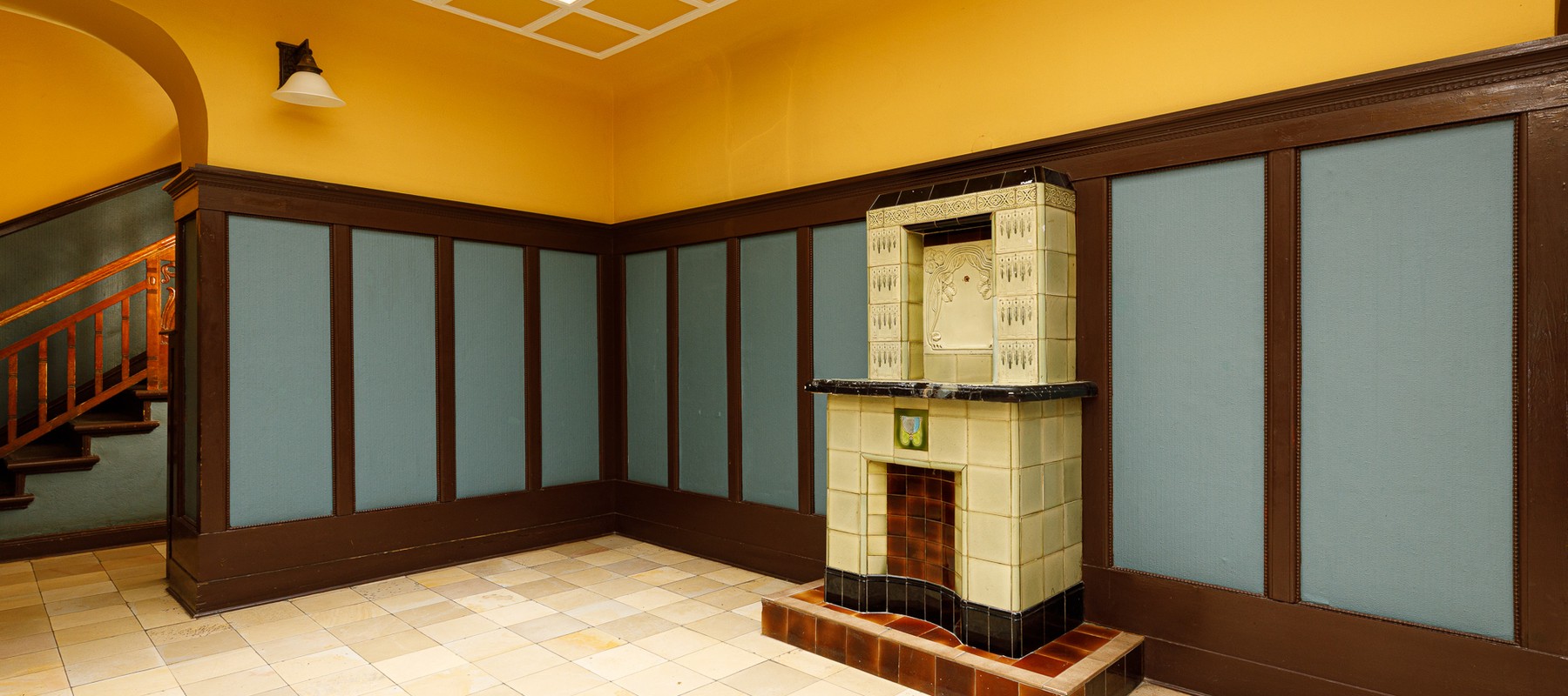 Repräsentativer Eingangsbereich mit Englischen Landhaus-Stil Repräsentativer Eingangsbereich mit Englischen Landhaus-Stil