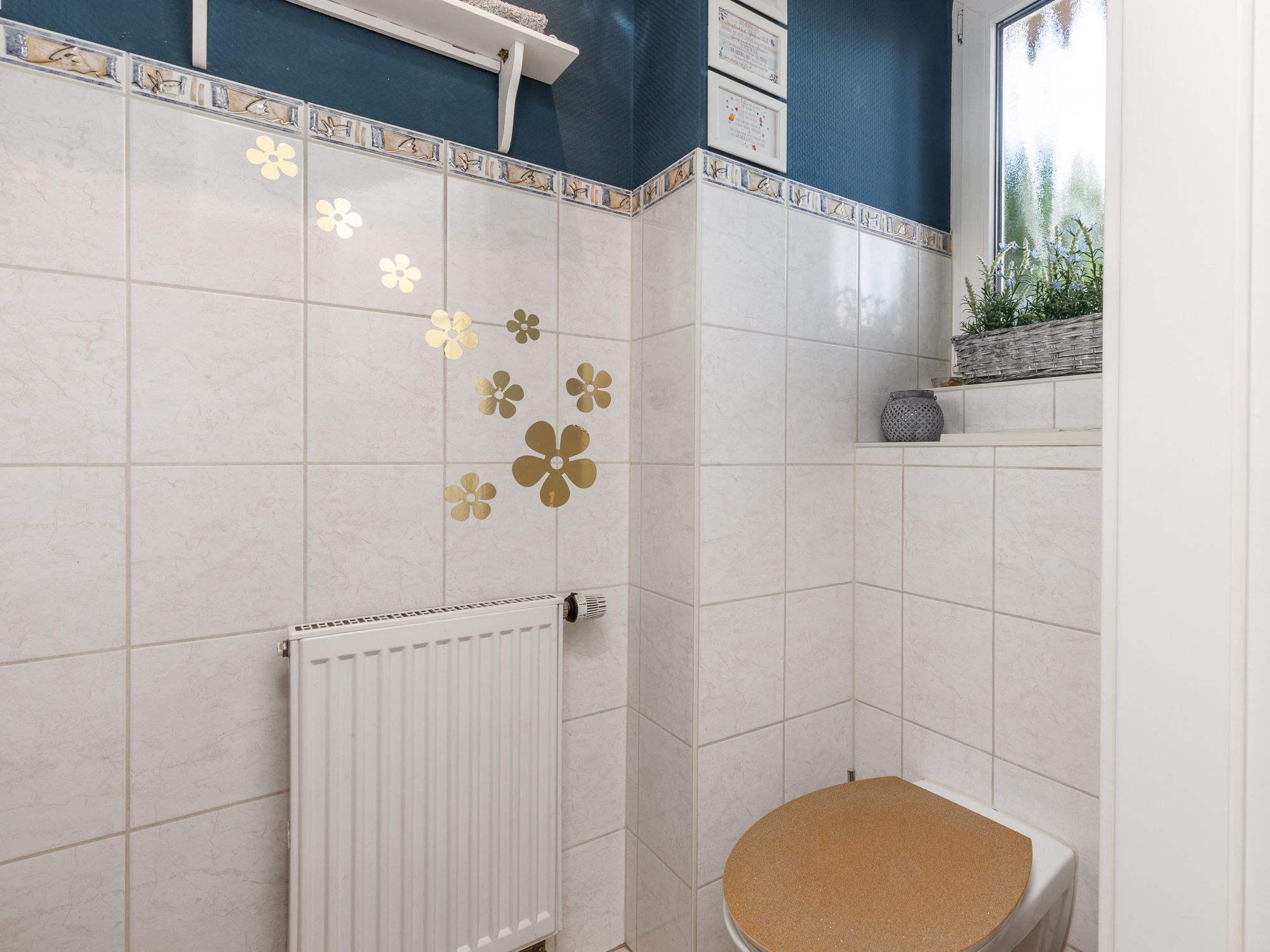 Separates Gäste-Wc im Erdgeschoss