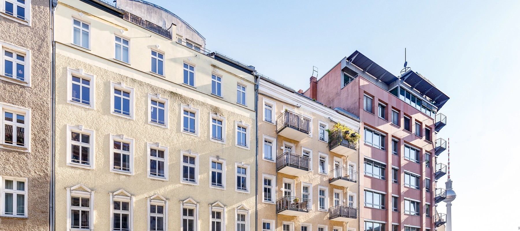 Saniertes Haus im südlichen Kollwitzkiez Saniertes Haus im südlichen Kollwitzkiez
