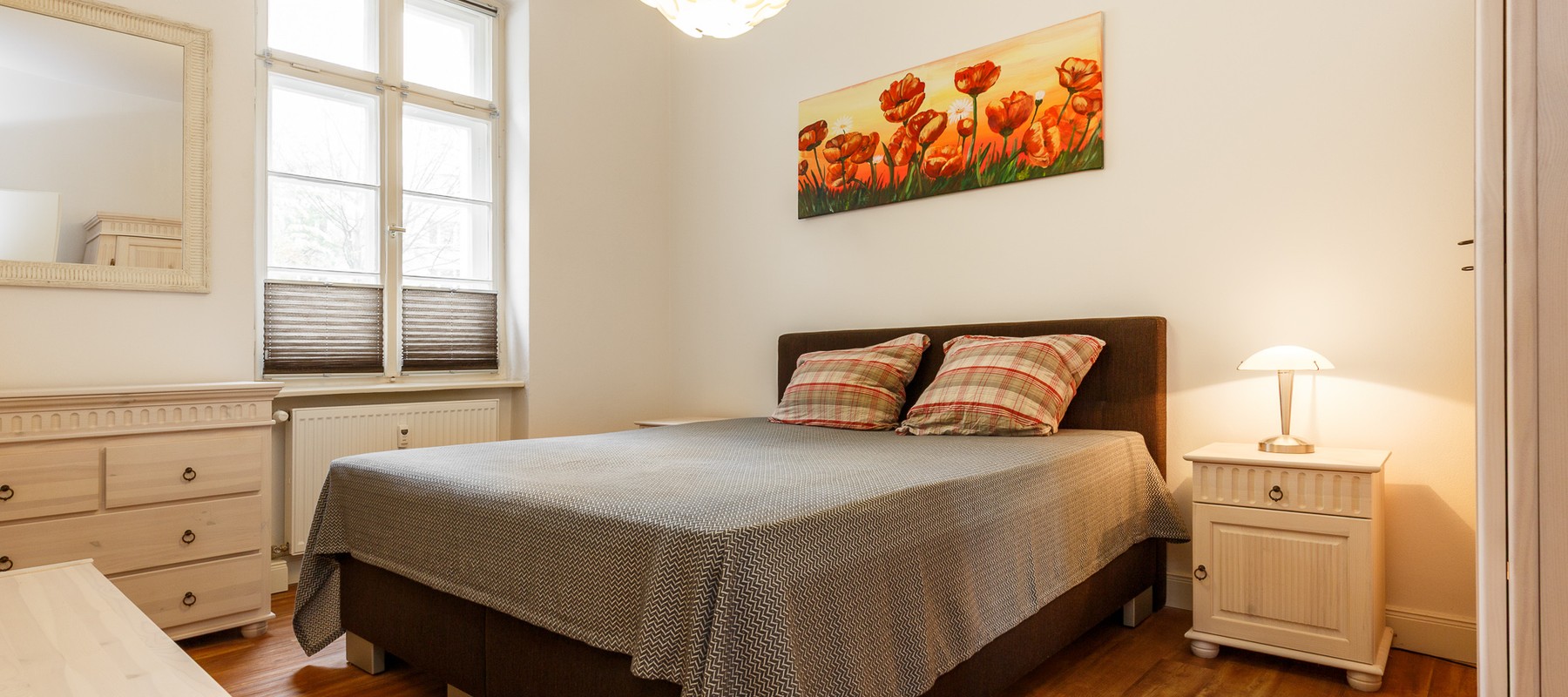 Schlafzimmer mit Klimaanlage Schlafzimmer mit Klimaanlage