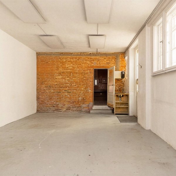 commercial space exposed brick development potential