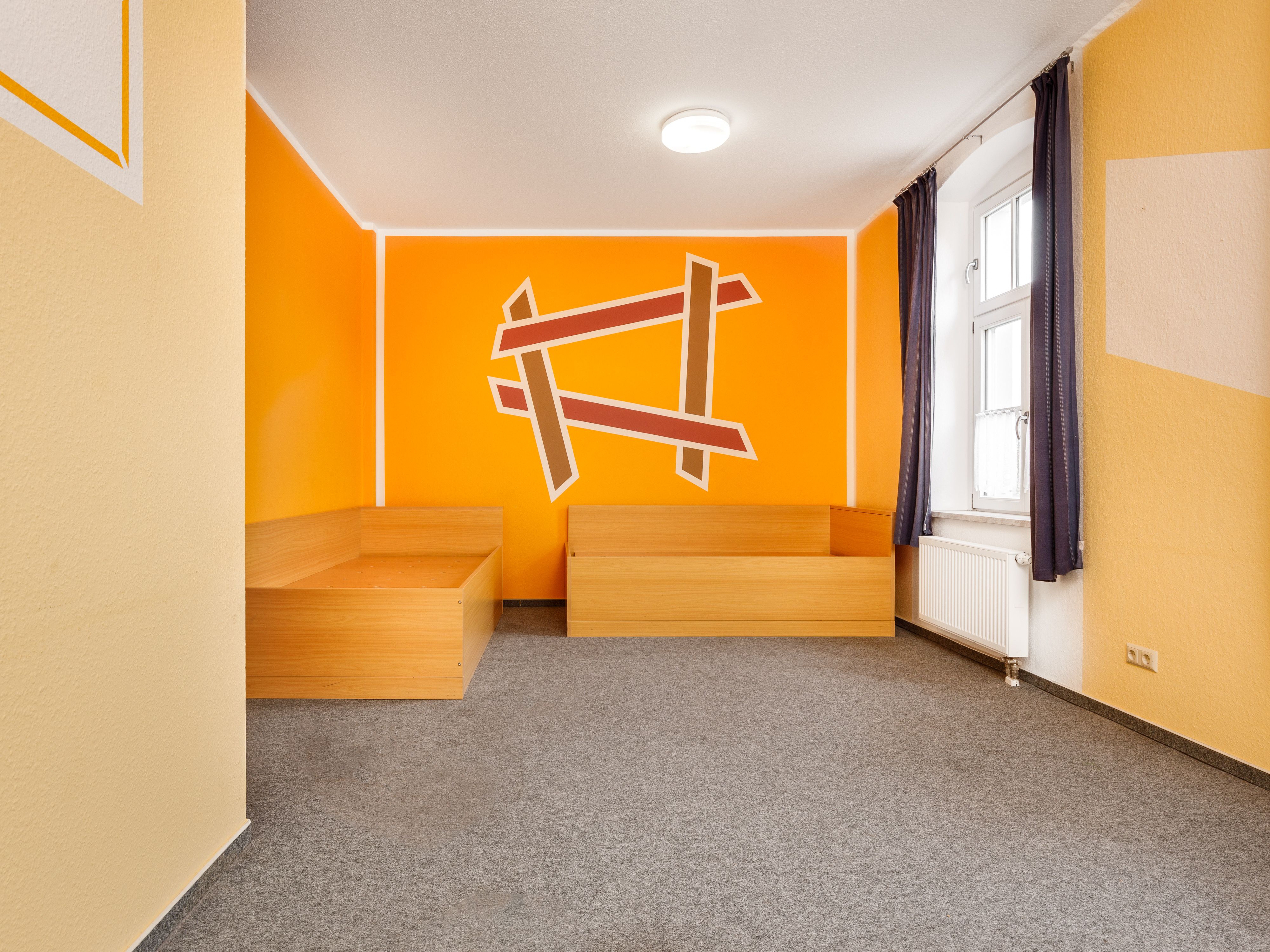 Separater Gemeinschaftsbereich für Mitbewohner 