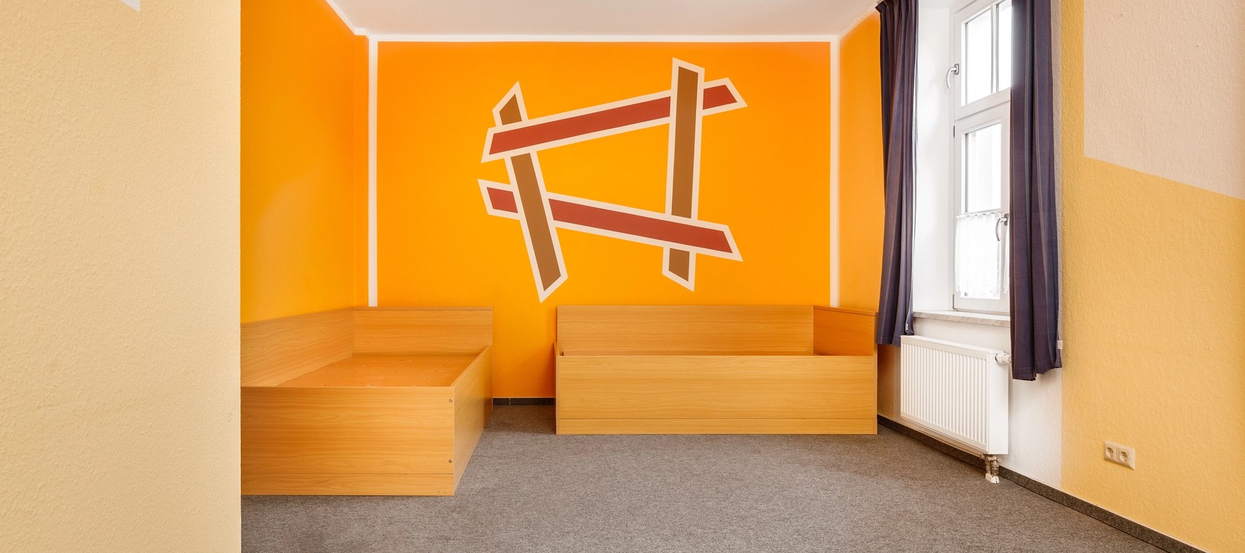 Separater Gemeinschaftsbereich für Mitbewohner Separater Gemeinschaftsbereich für Mitbewohner