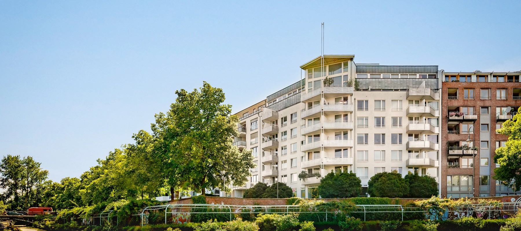 Idyllischer Park zum Verweilen Idyllischer Park zum Verweilen