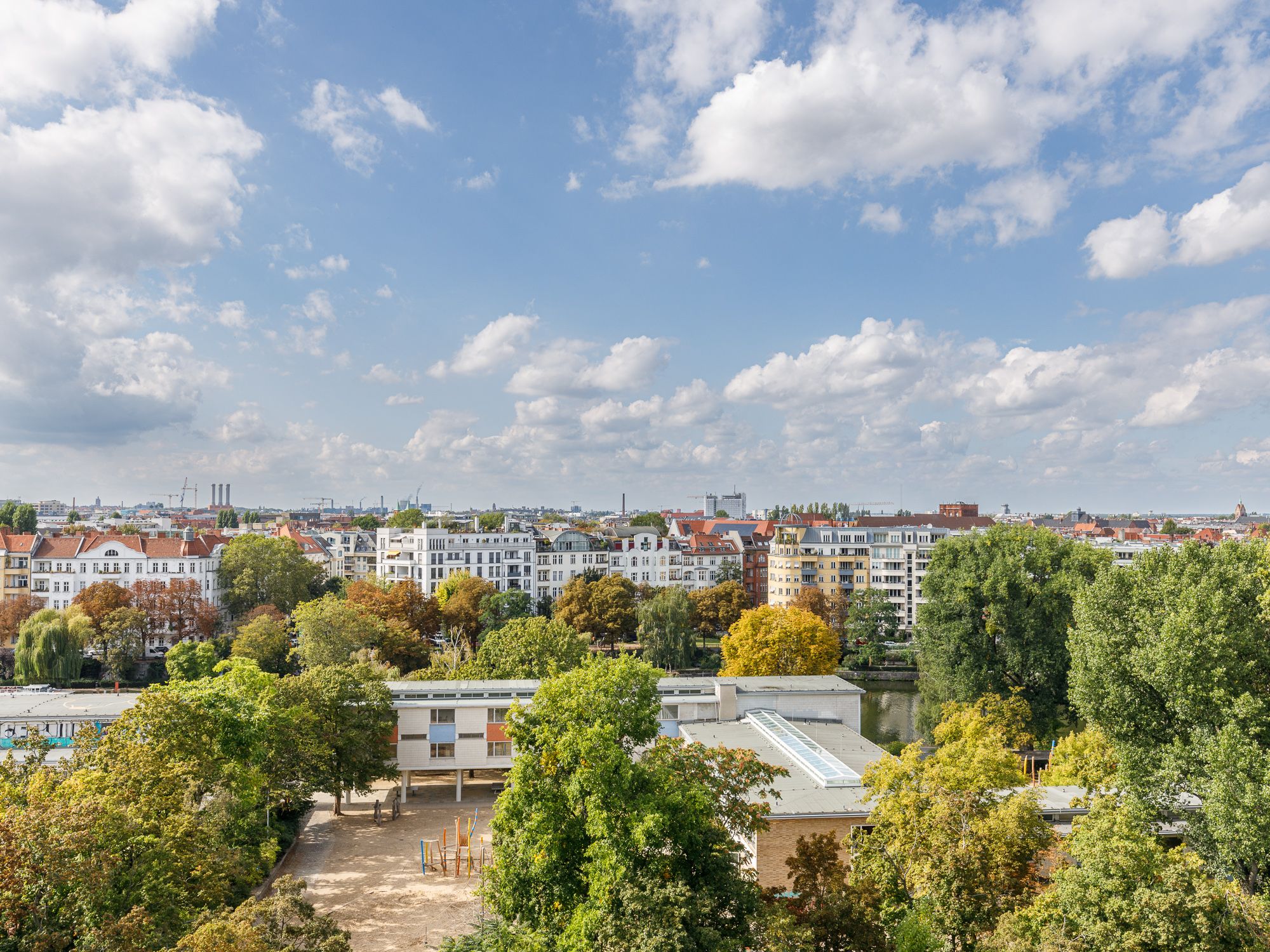 Ausblick aus der Wohnung 