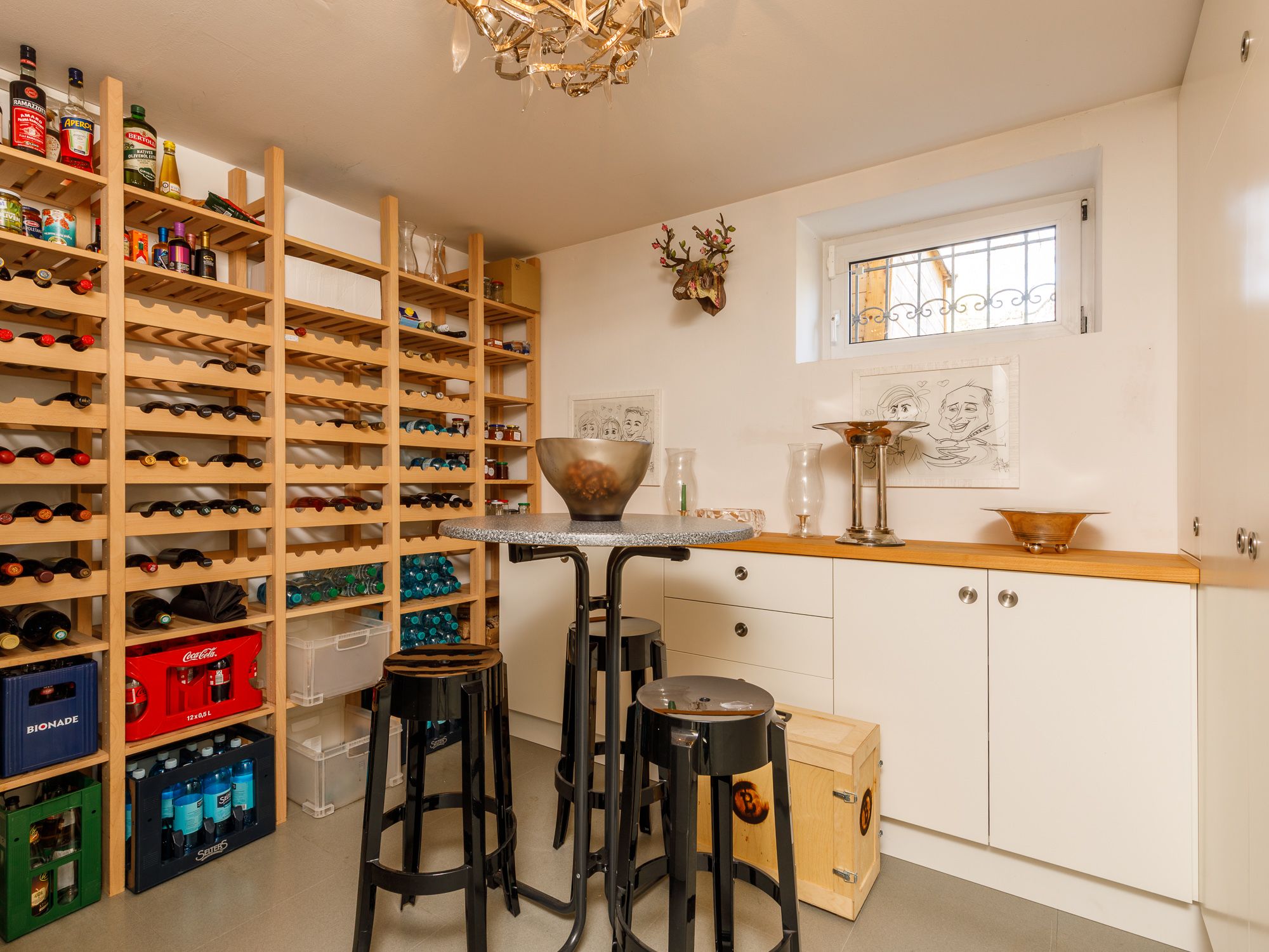 Storage and utility room
