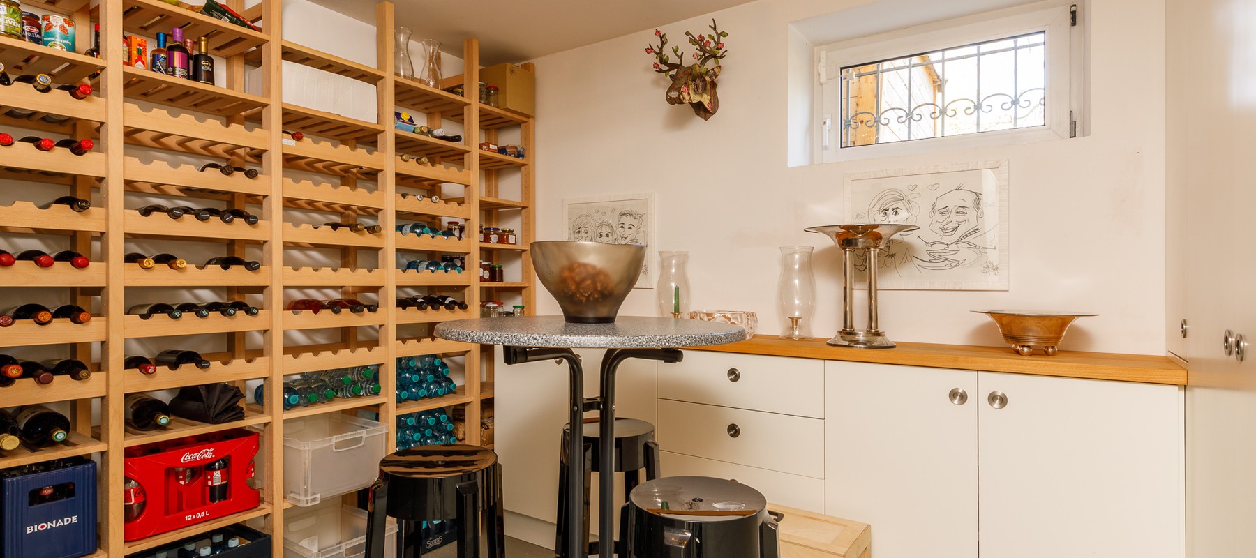 Storage and utility room Storage and utility room